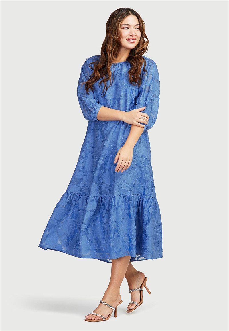 Image of Jacquard-kuvioinen mekko Mille