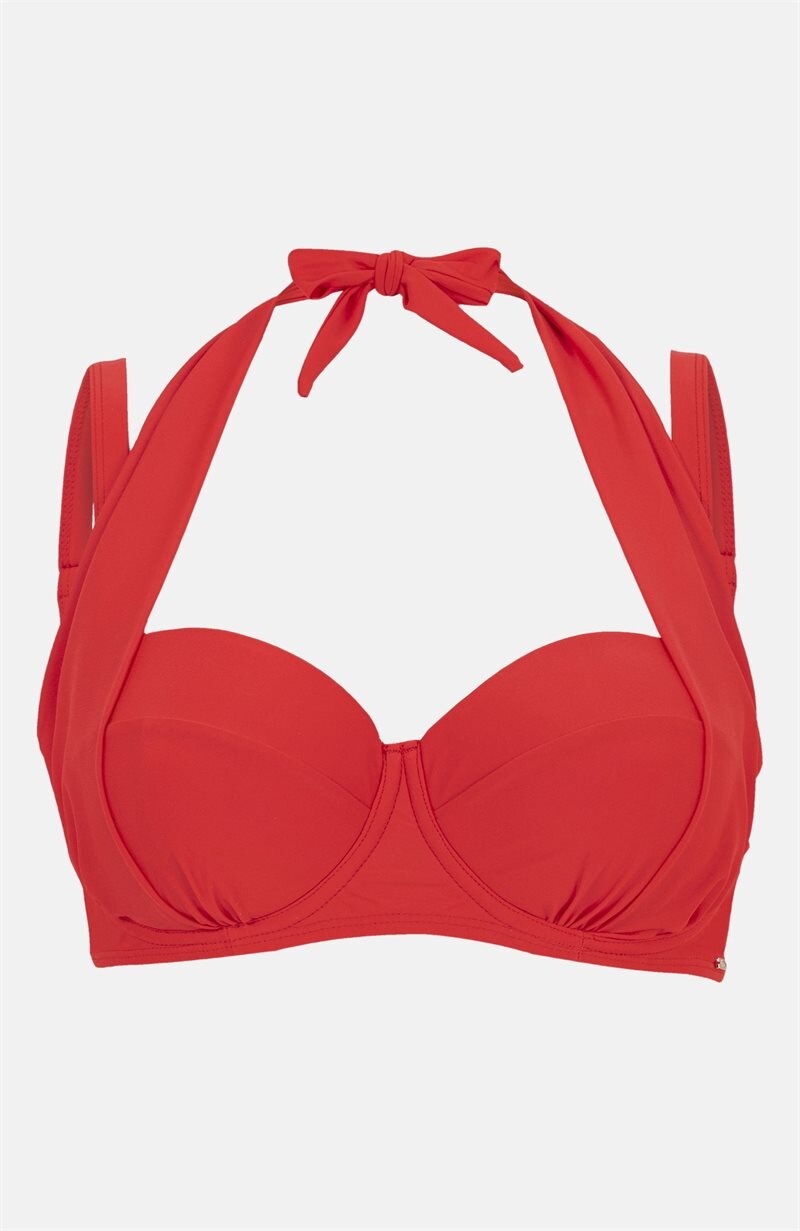 Image of Punaiset bikiniliivit, joissa monitoimimalli Monaco