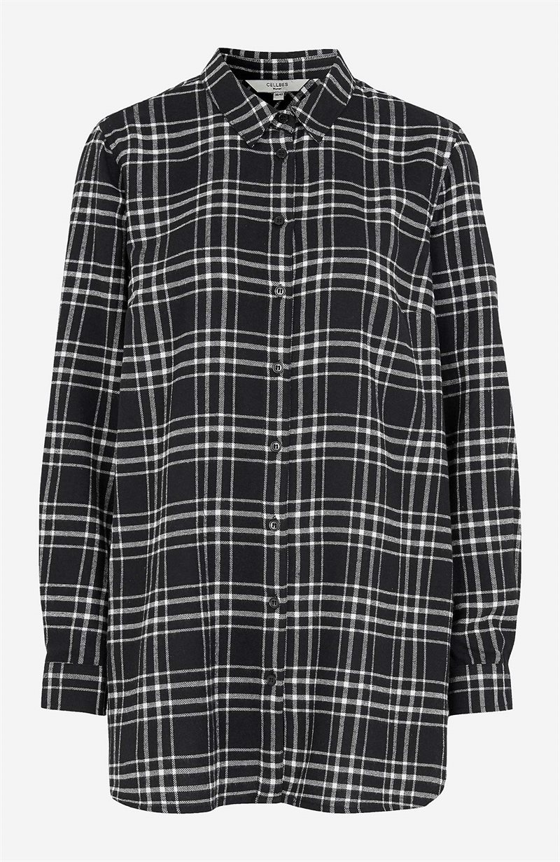 Image of Pitkä paita flanellista