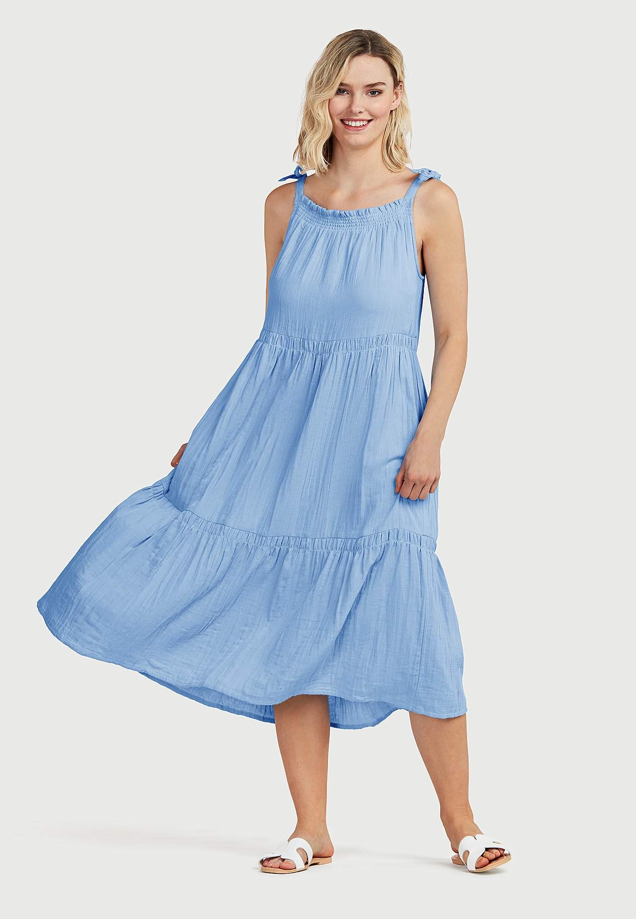 Kesämekko luomupuuvillasta Esmeralda