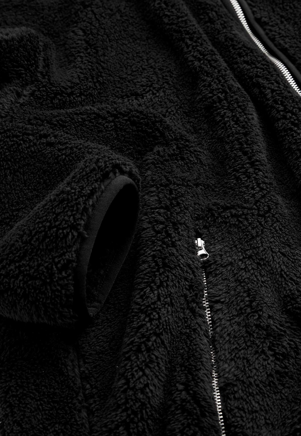 Hyvin pehmeä fleece-takki