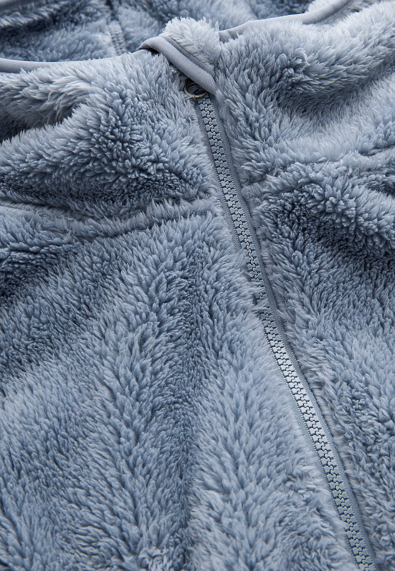 Kodikas fleece-takki hupulla