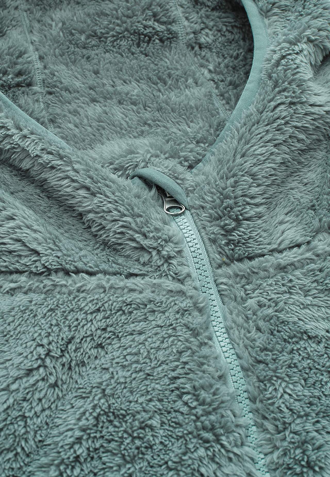 Kodikas fleece-takki hupulla