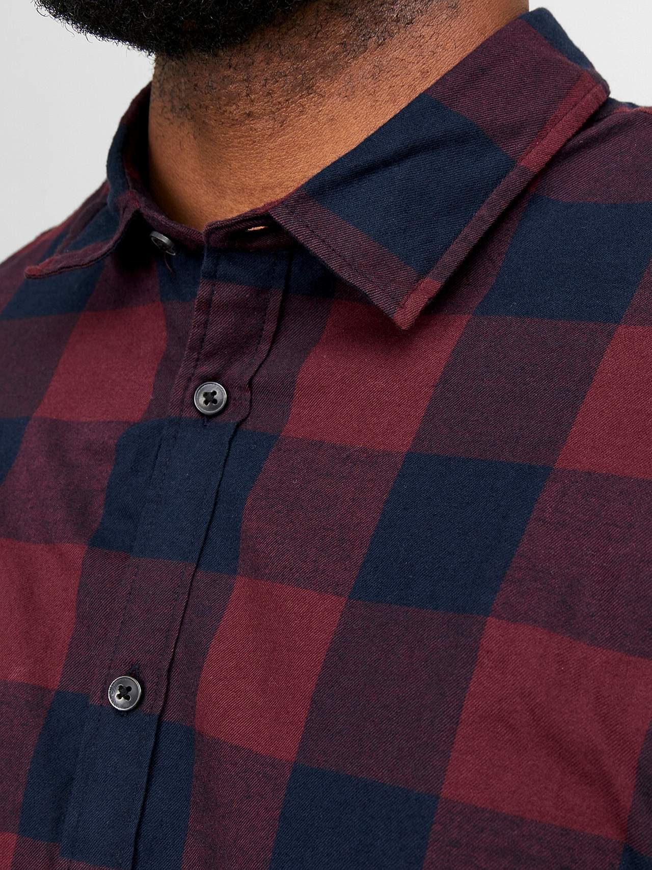 Ruudullinen tvilli-paita puuvillasta Gingham