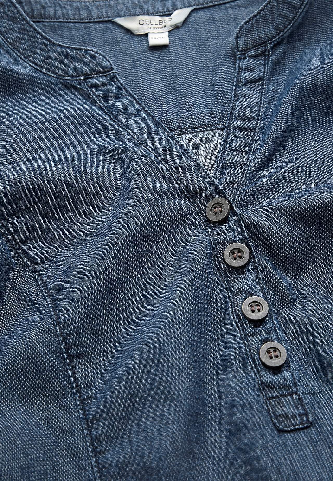 Denimtunika taskuilla