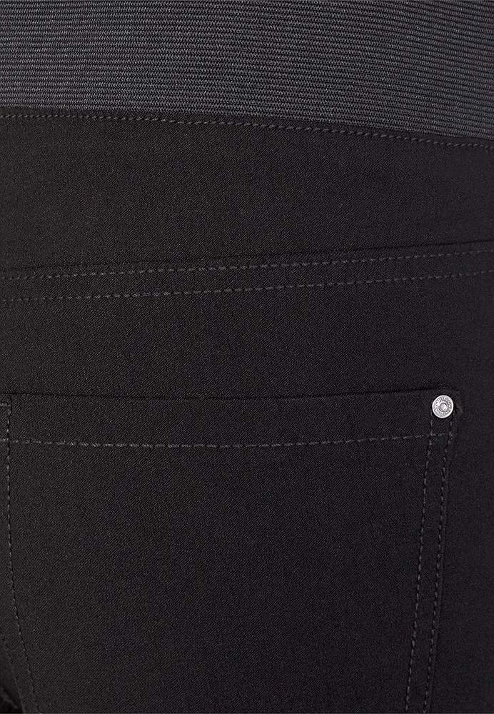 Joustavat caprihousut joustavalla vyötäröllä