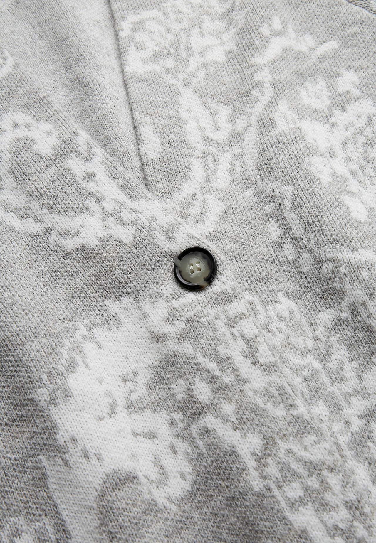 Jacquard-kudottu neuletakki