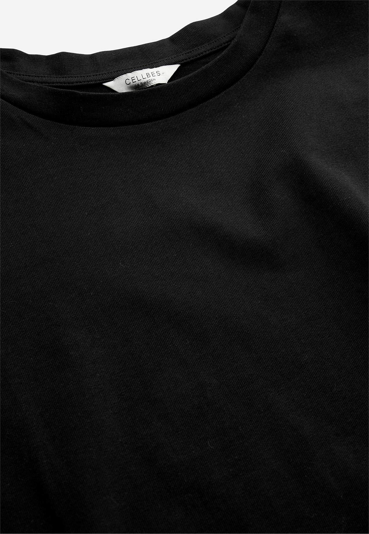T-paita raskaasta puuvillajersey-kankaasta
