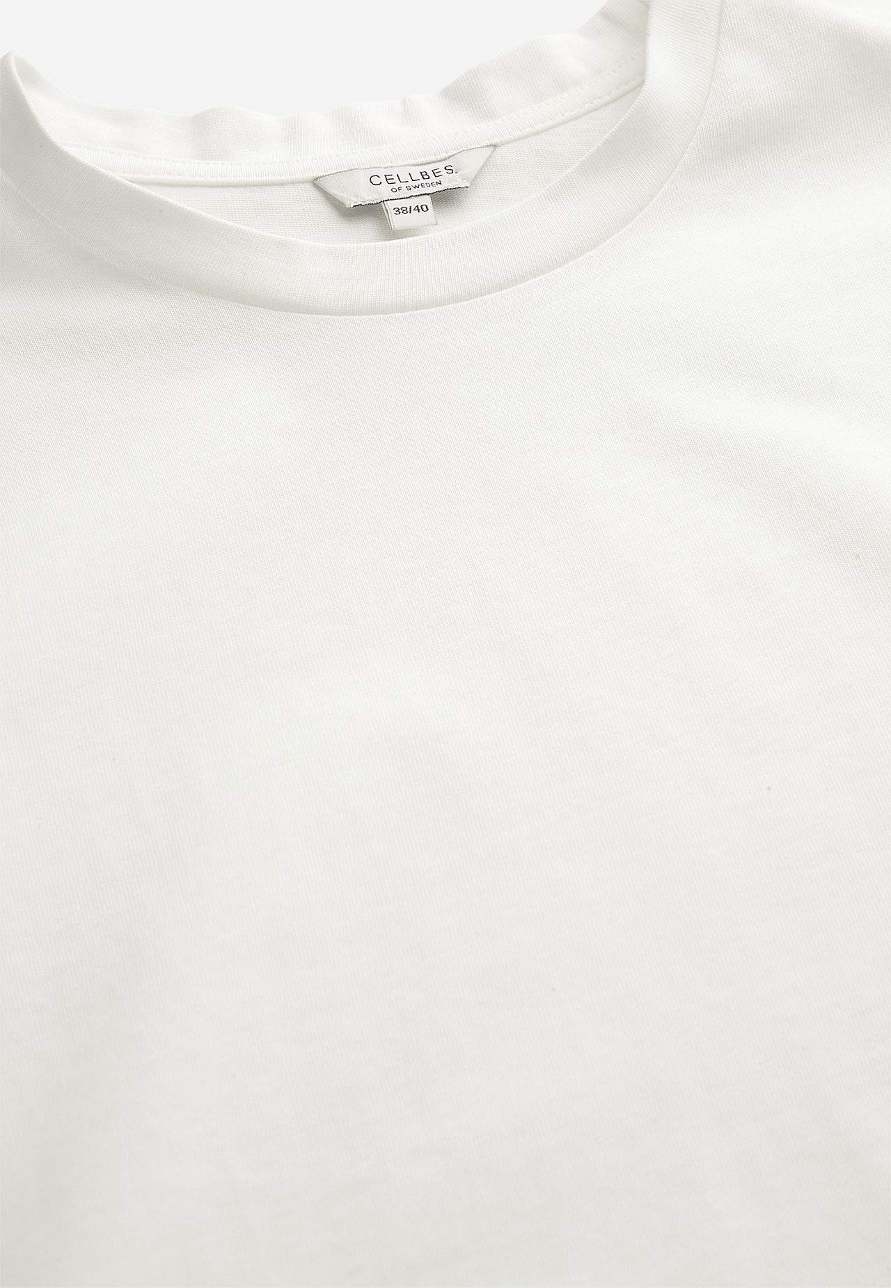 T-paita raskaasta puuvillajersey-kankaasta