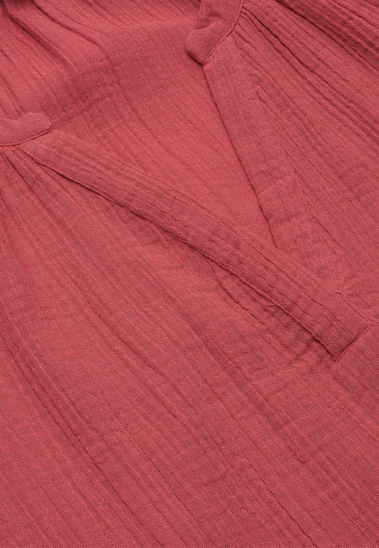 Tunika rypytetystä puuvillasta