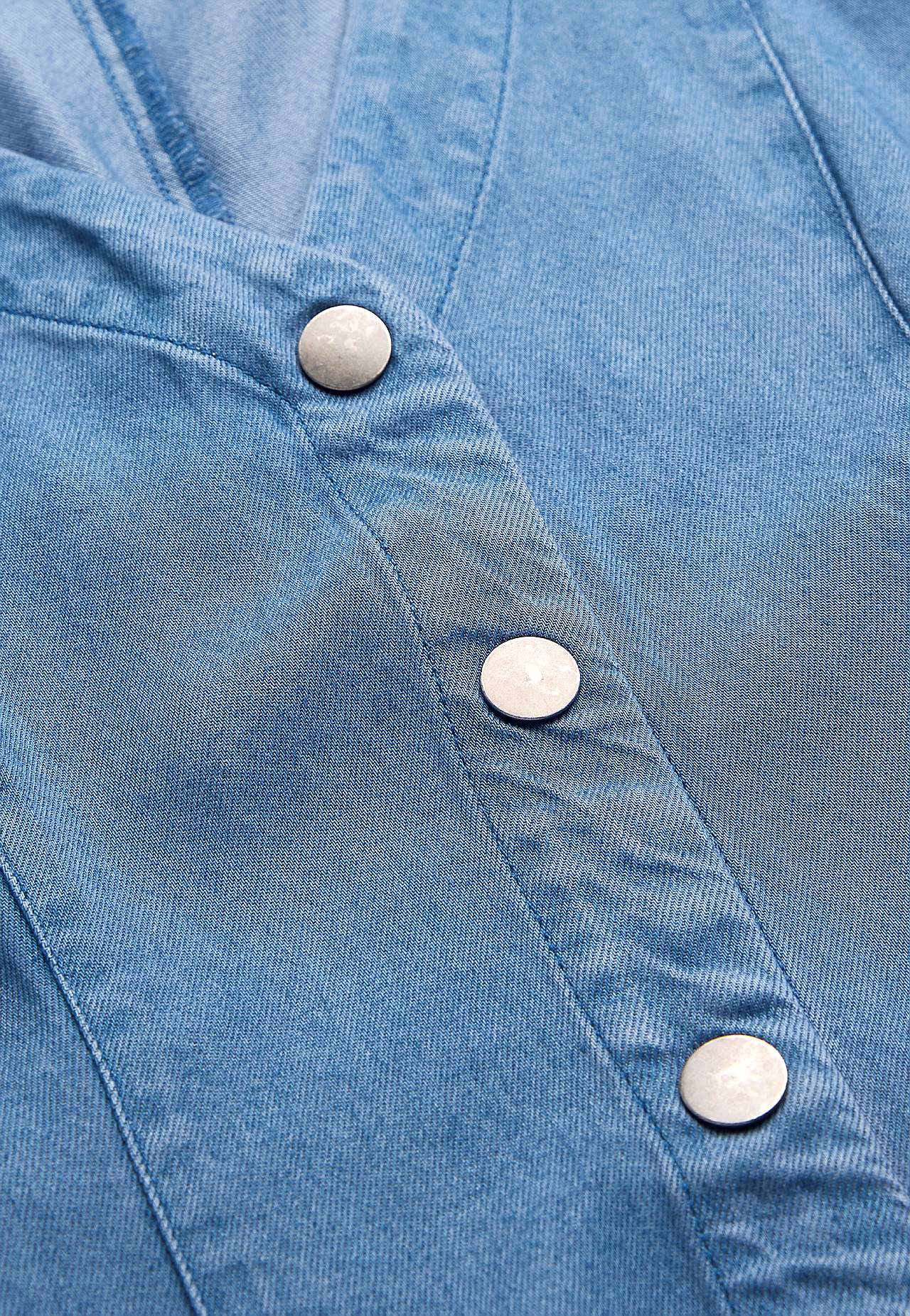 Erittäin Premium pehmeä farkkumekko napeilla