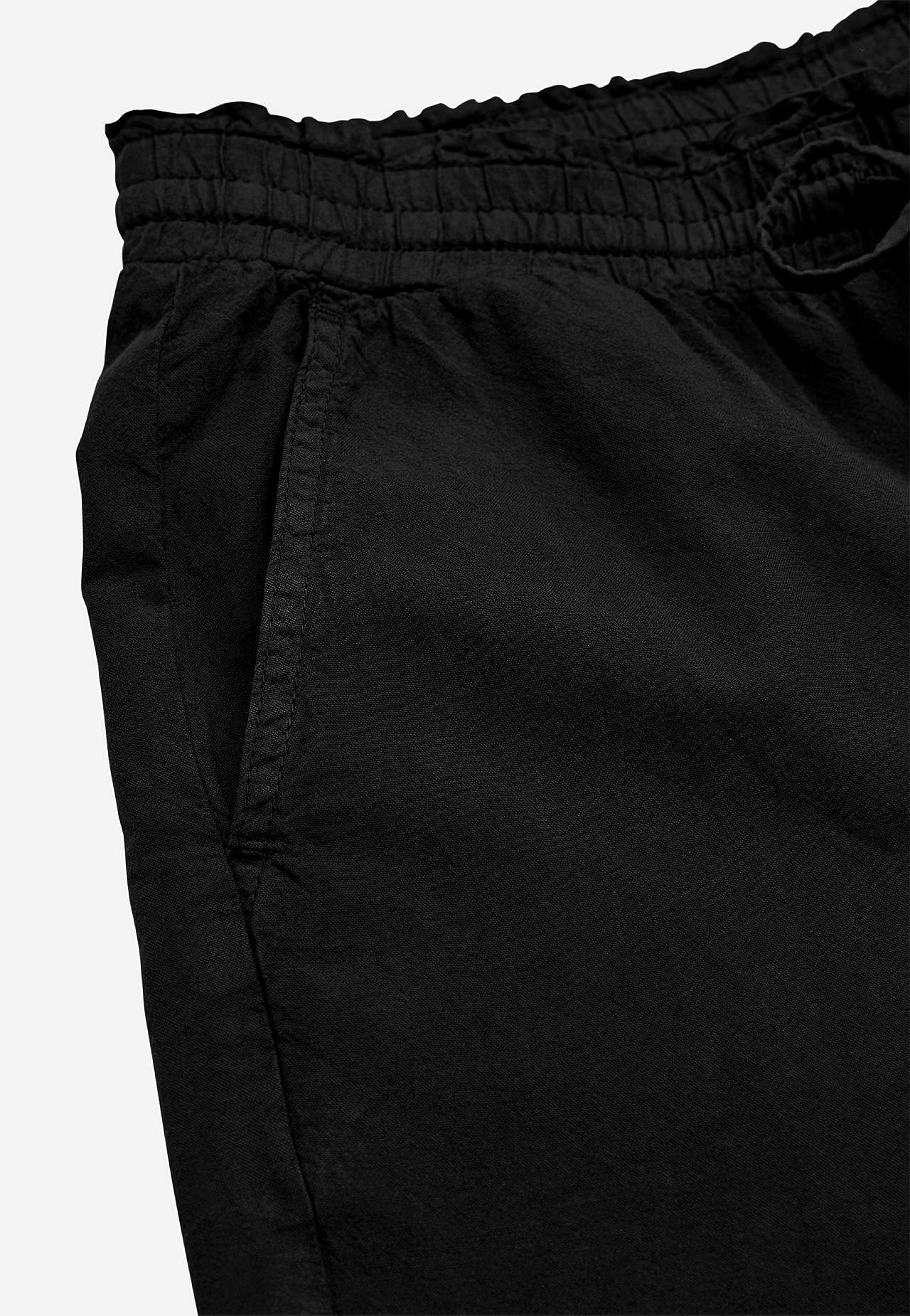 Culottehousut pestystä puuvillasta