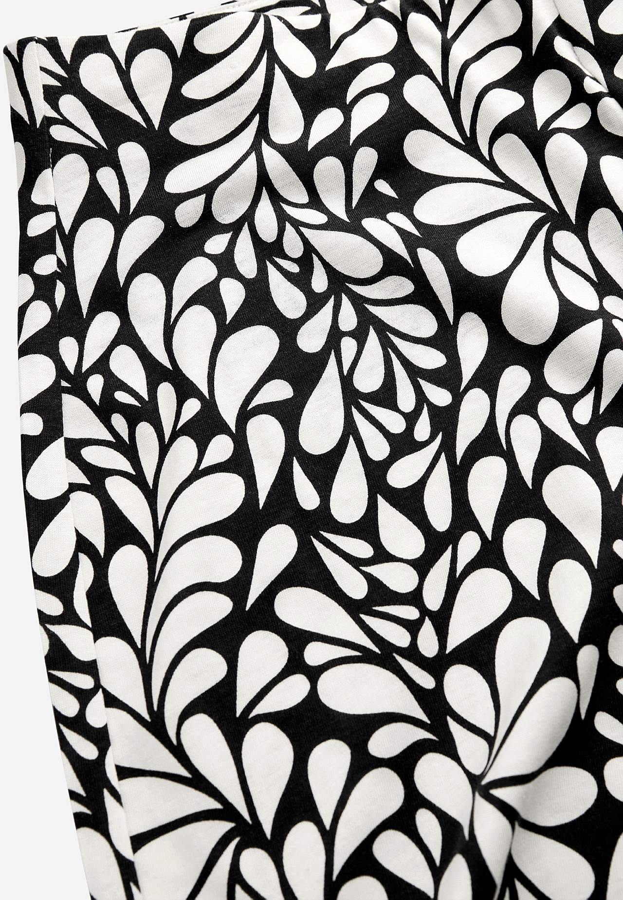 Culottehousut trikoosta