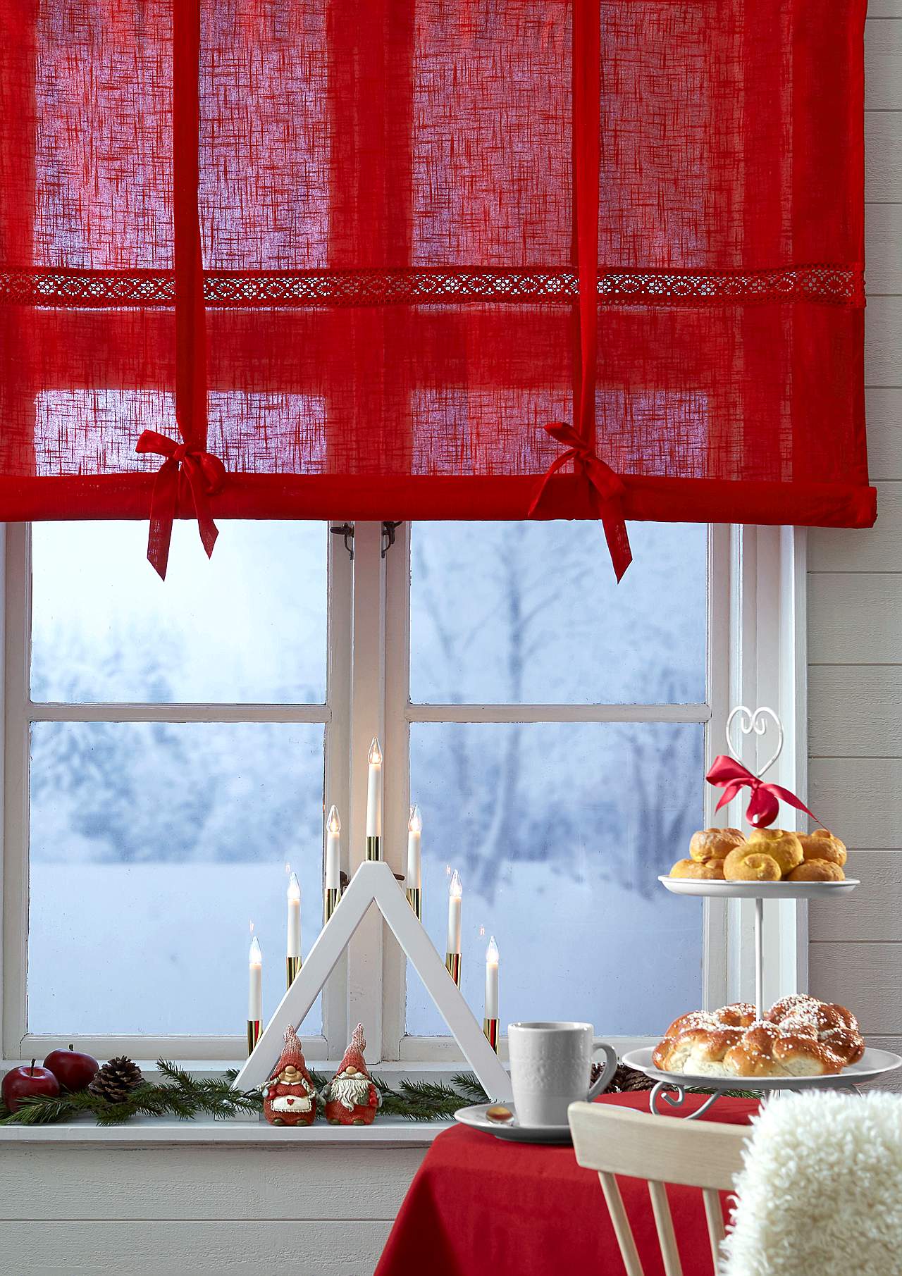 Laskosverho pitsillä Monica