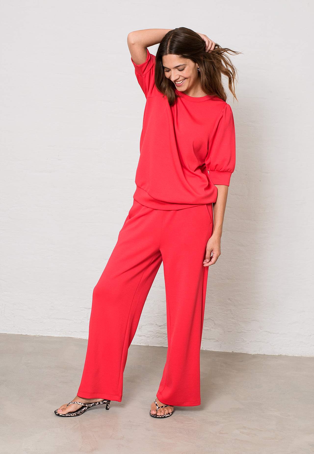 Hyvin pehmeät trikoohousut