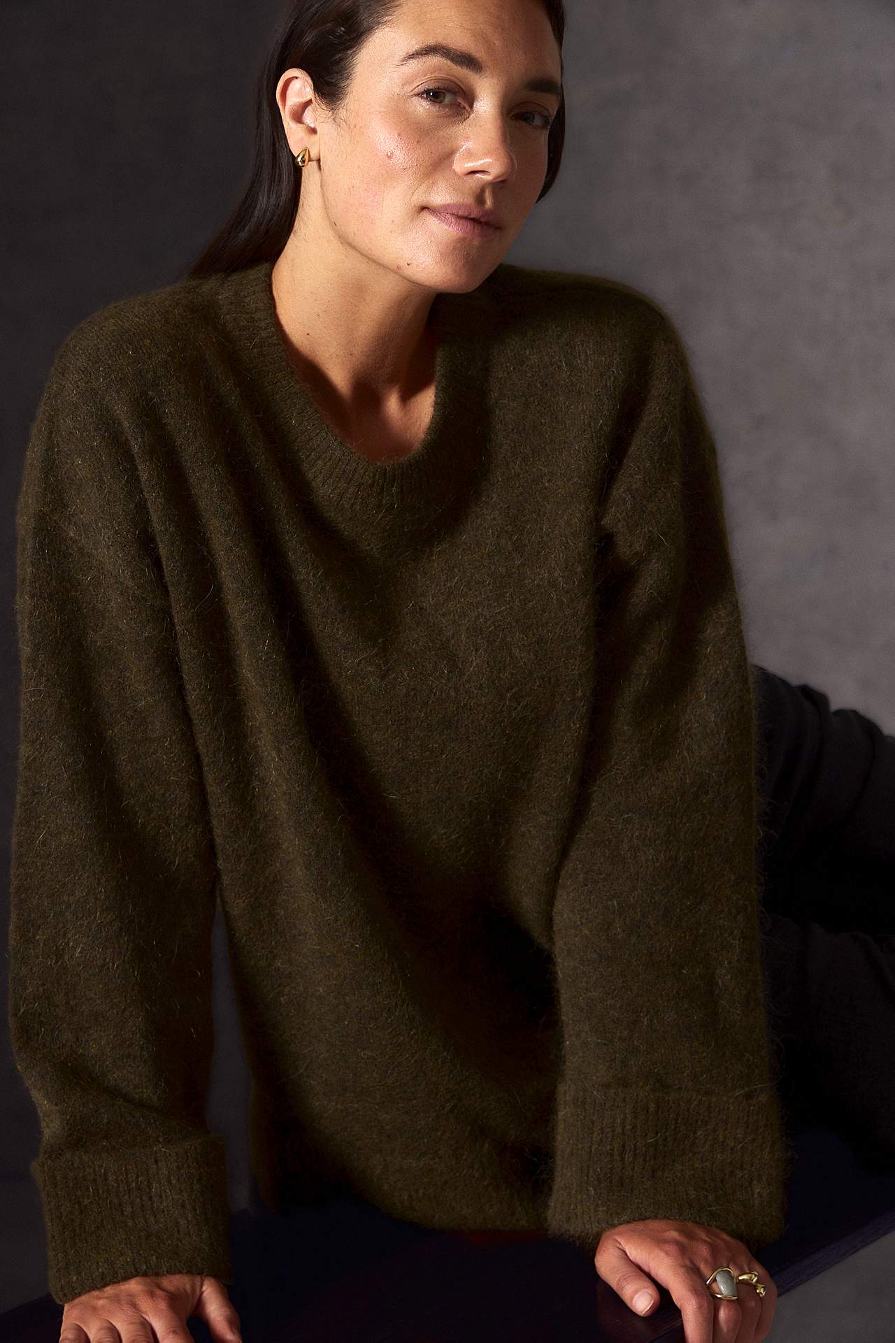 Pusero Premium mohair- ja villaseoksesta