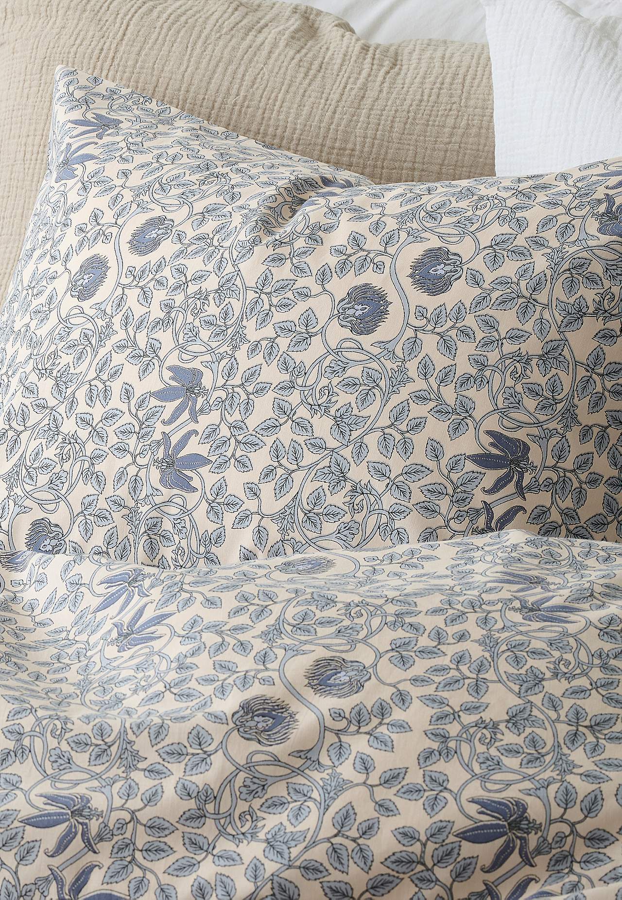 Pienikukkainen pussilakanasetti 150x210 cm