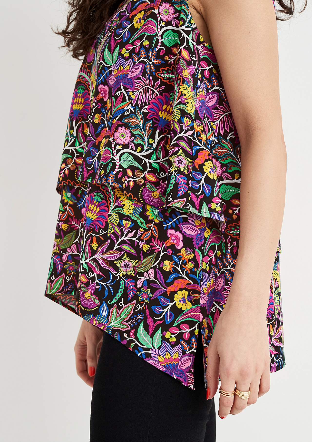 Kuviollinen, 2-in-1 pusero