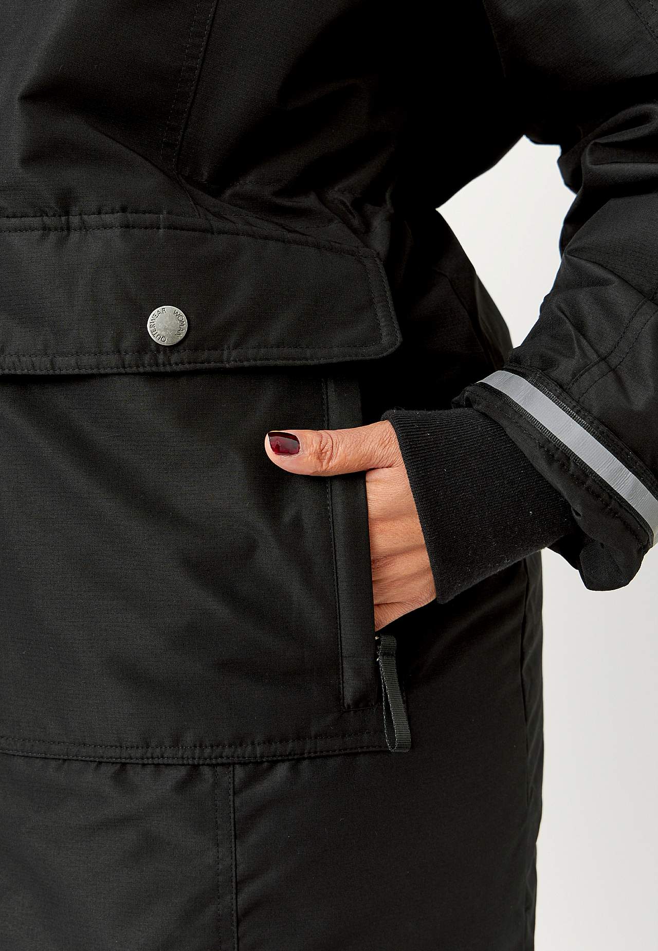 Vuorattu parka Ice