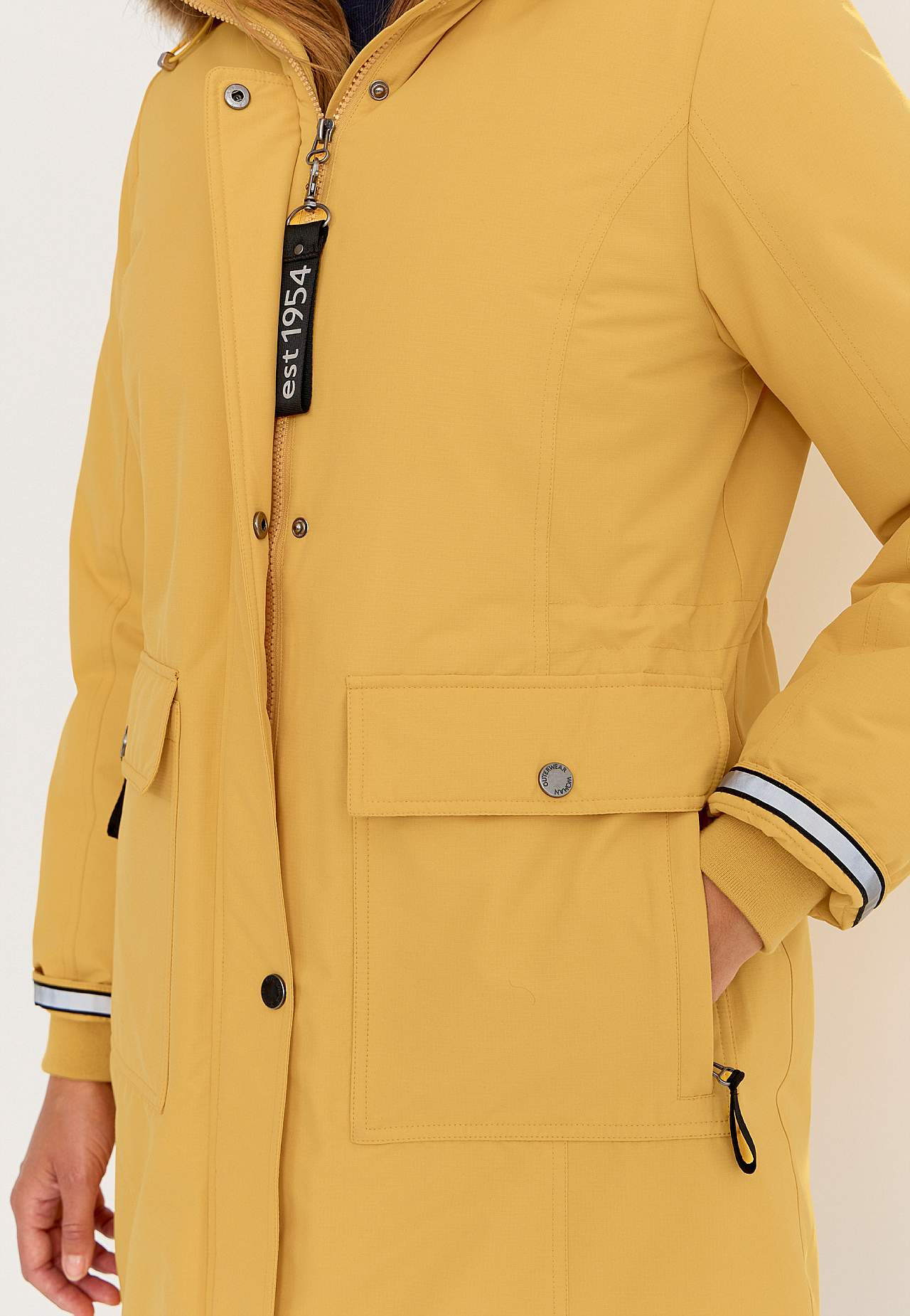 Vuorattu parka