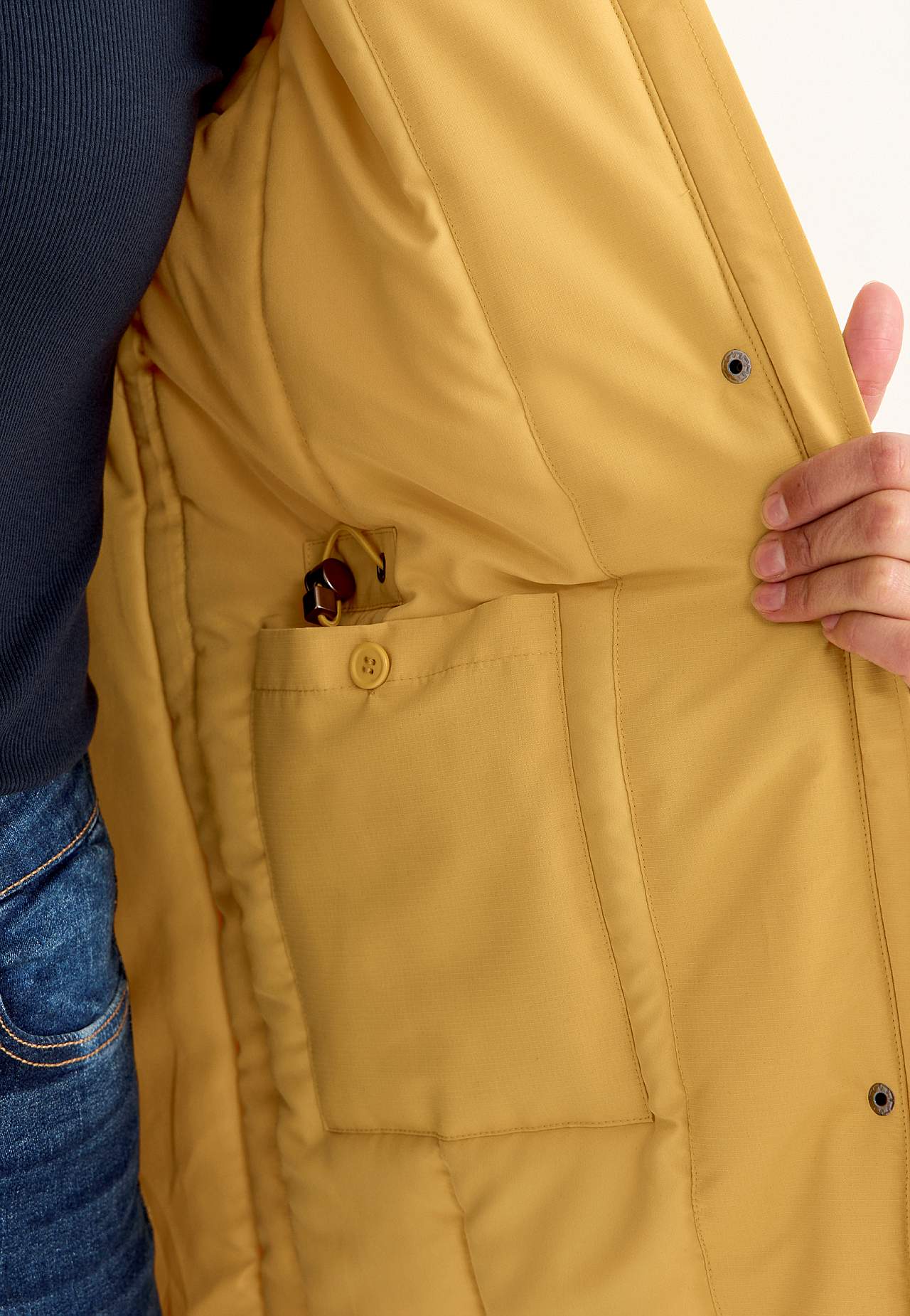 Vuorattu parka