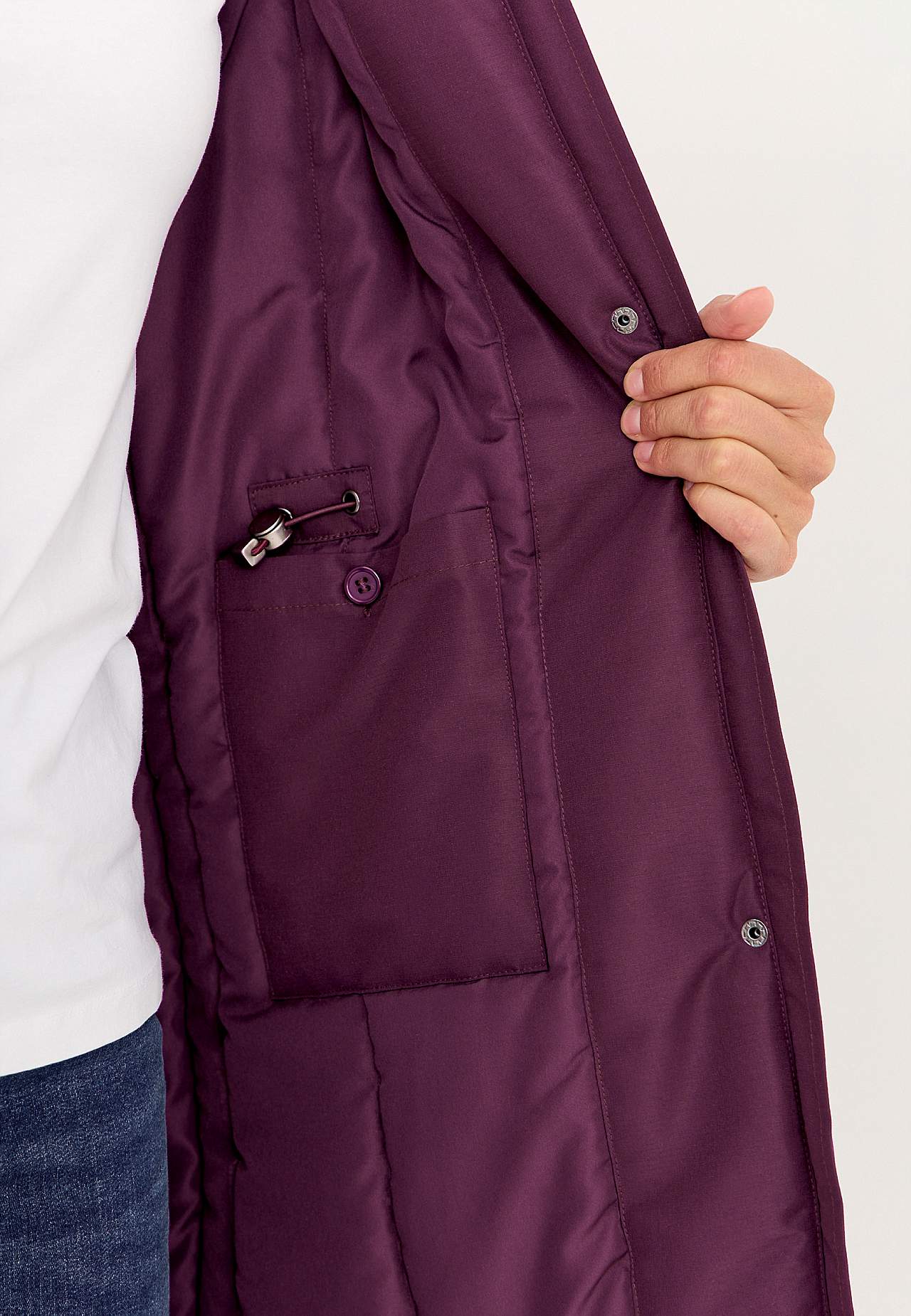 Vuorattu parka Ice