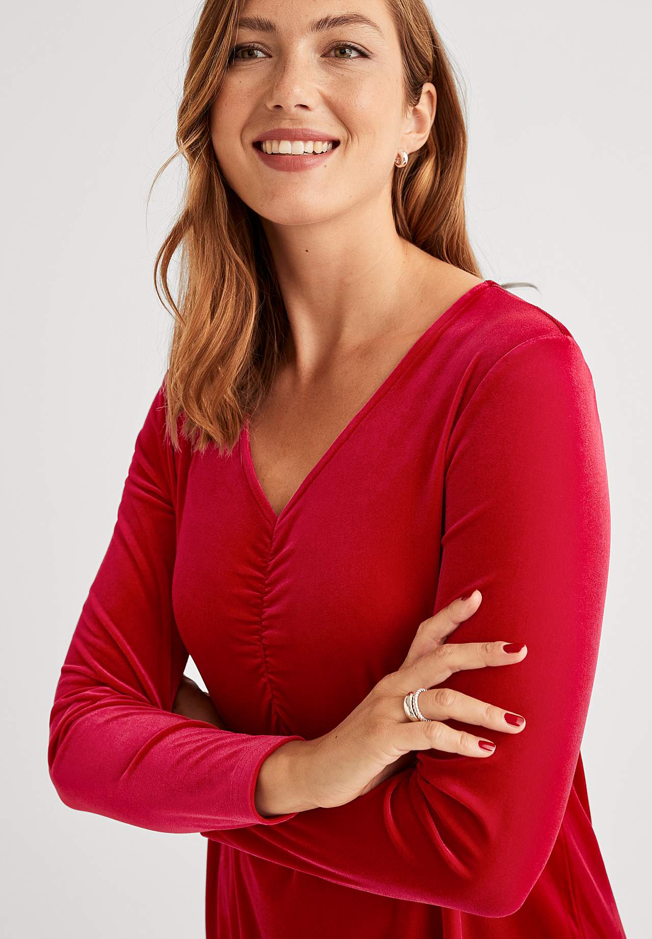 Samettitunika hehkulla