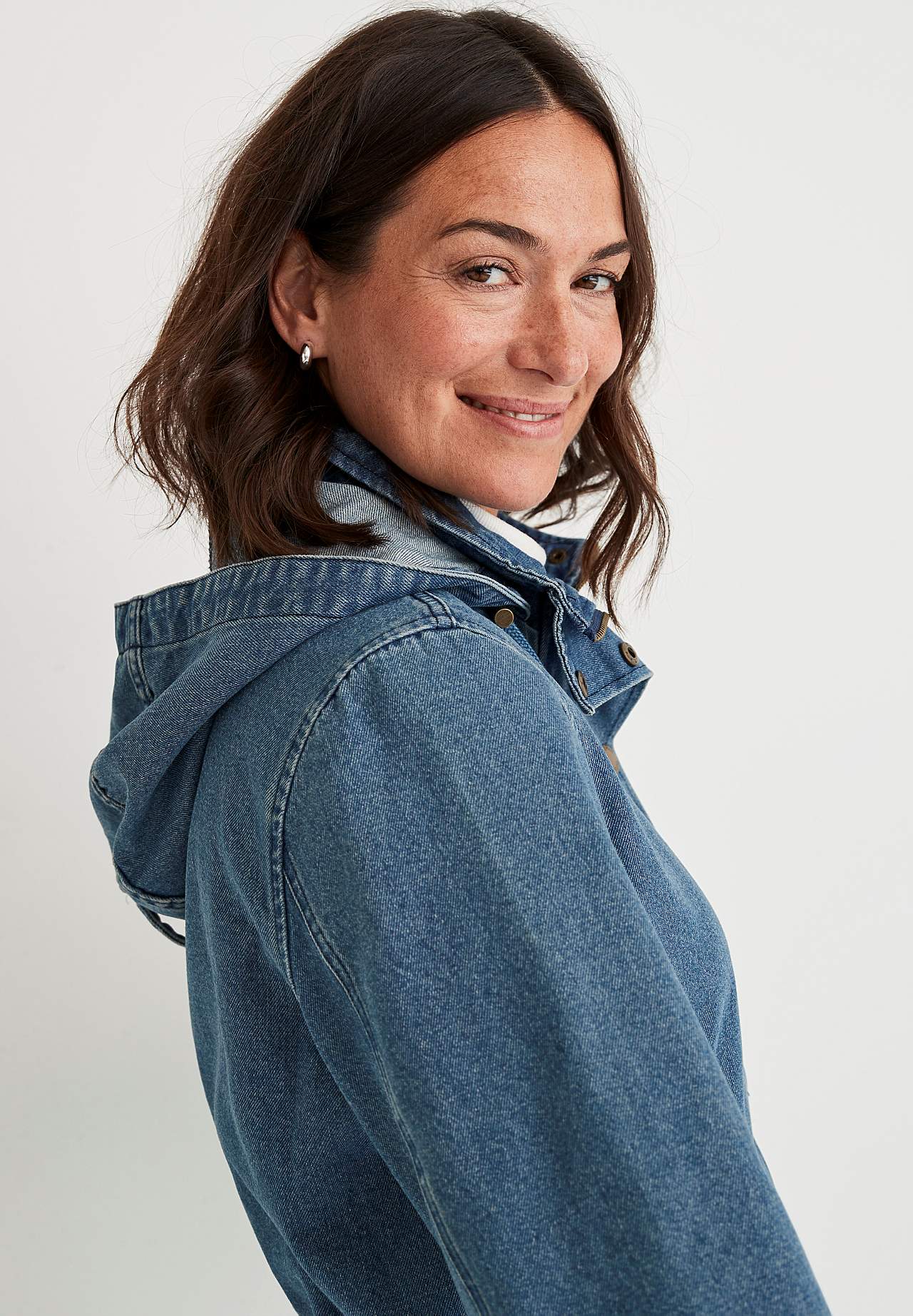 Parka denimistä Jane