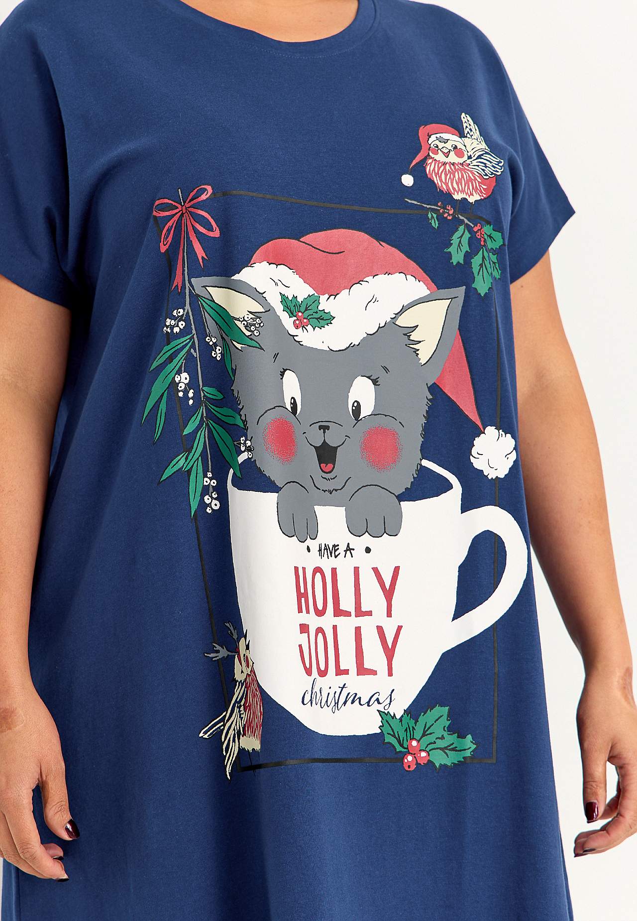 Yömekko joulumotiivilla Petra
