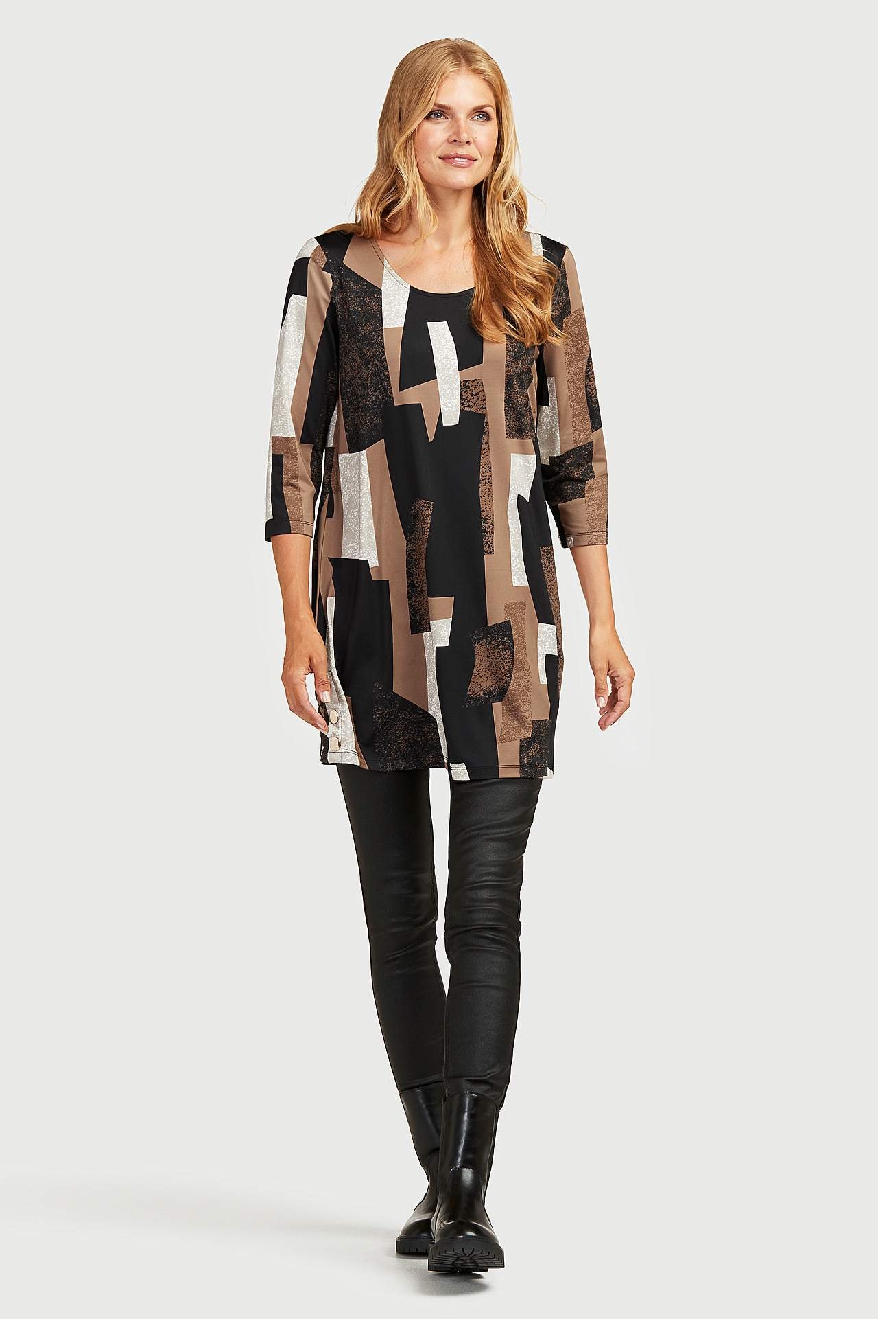 Tyylikäs trikootunika 