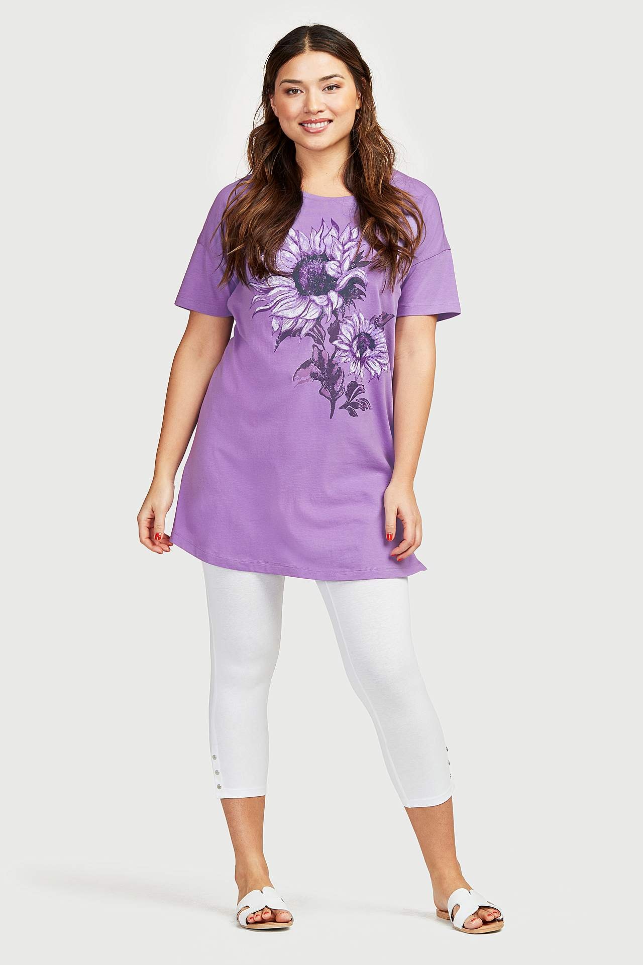 Caprileggingsit kivoilla nappiyksityiskohdilla Milly 2 kpl/pakkaus