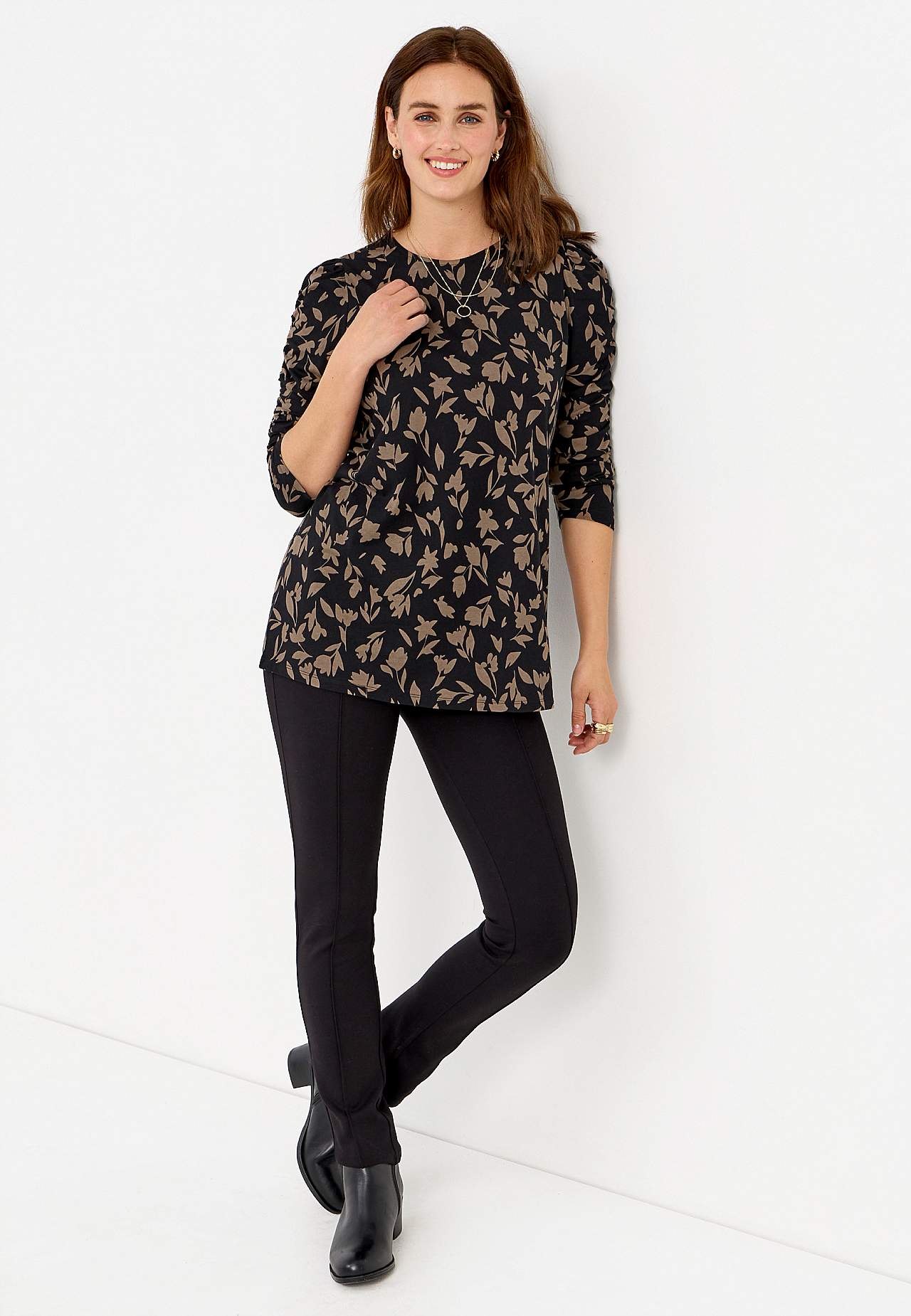 Kuvioitu trikootunika