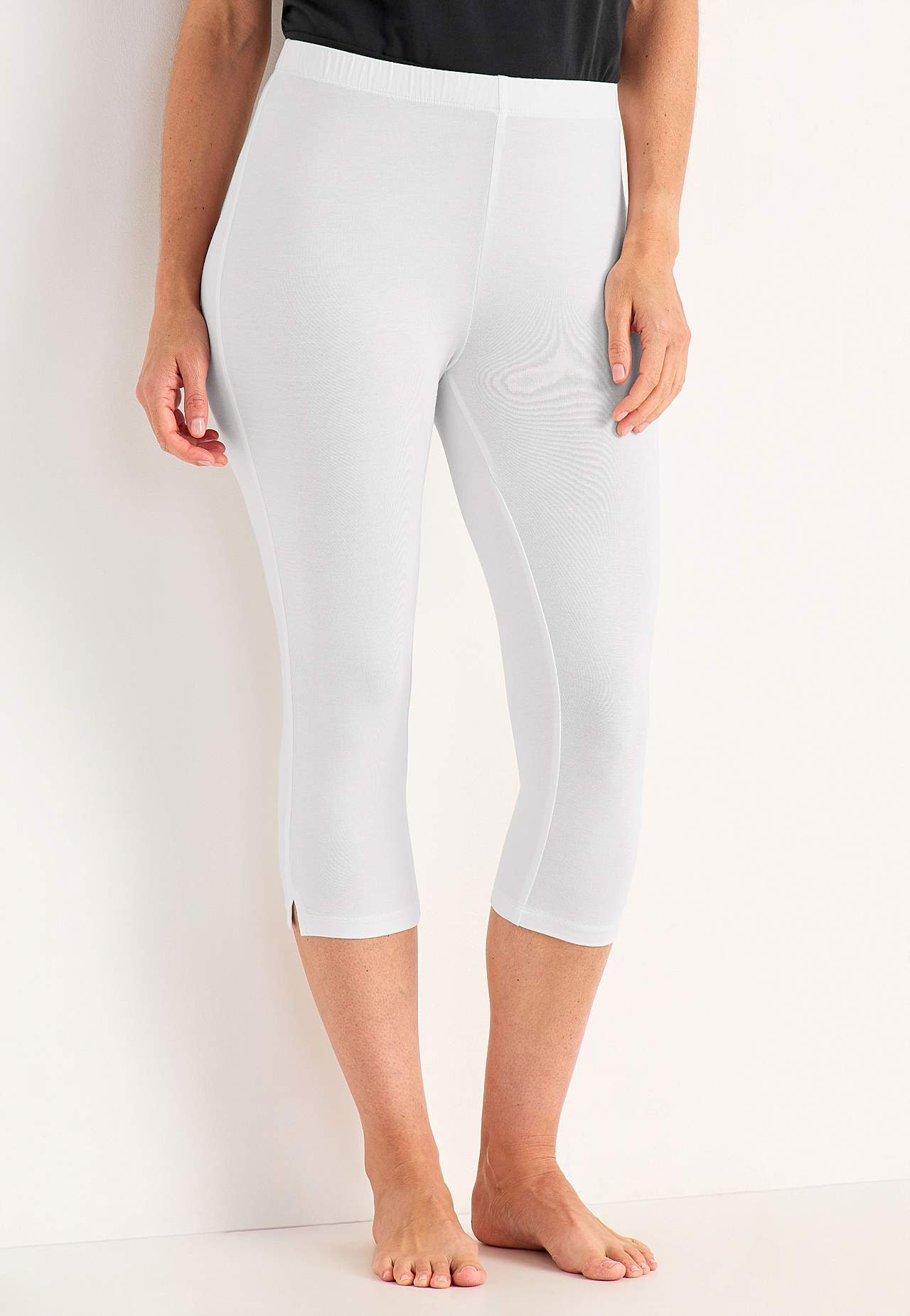 Caprileggingsit sivuhalkioilla