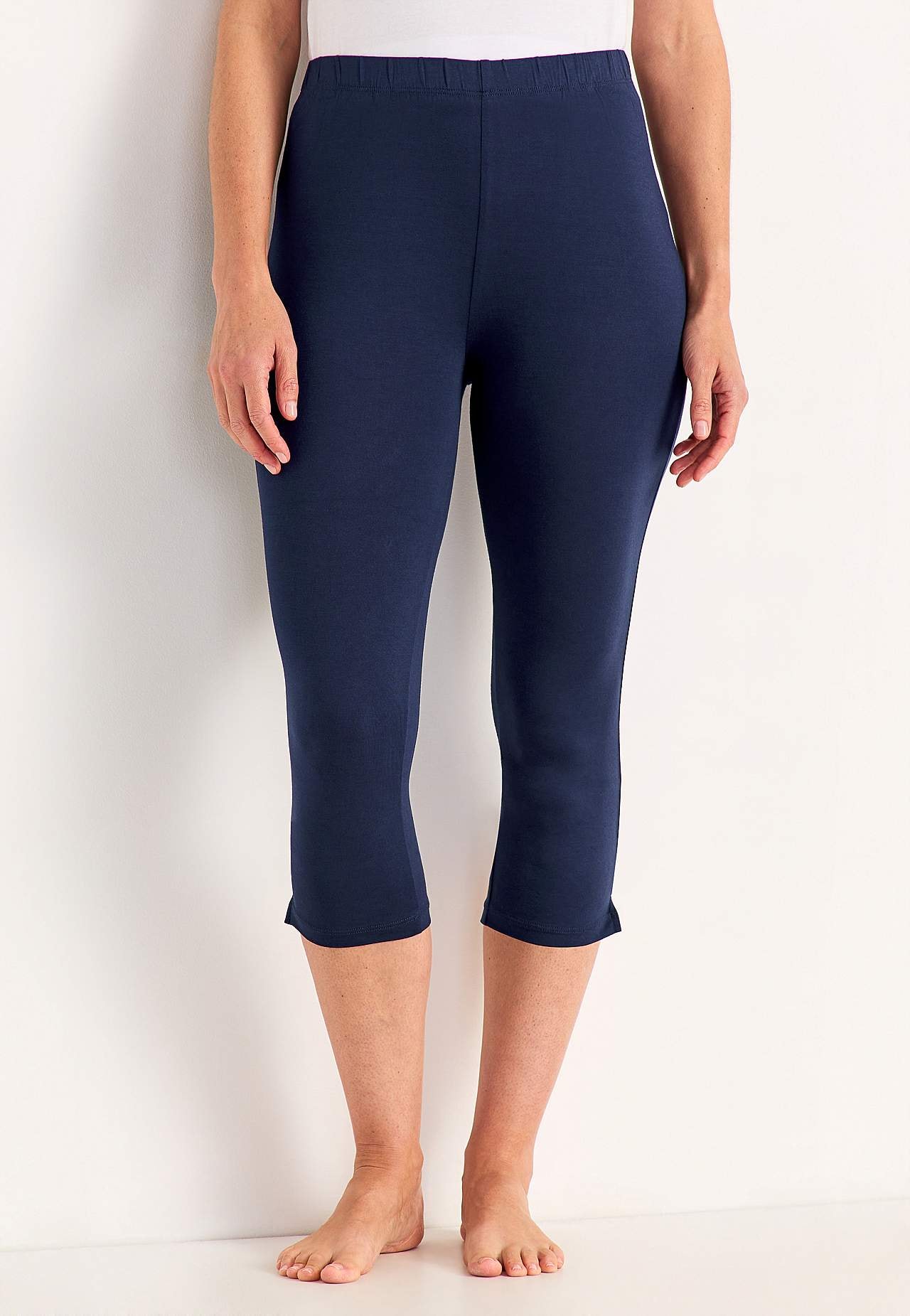 Caprileggingsit sivuhalkioilla