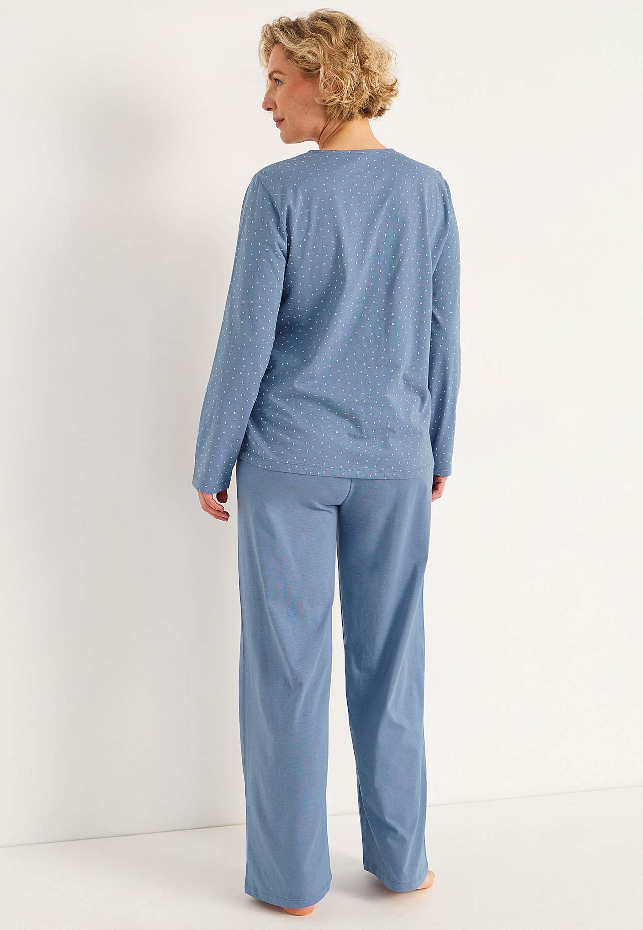 2-osainen pyjama pilkuilla