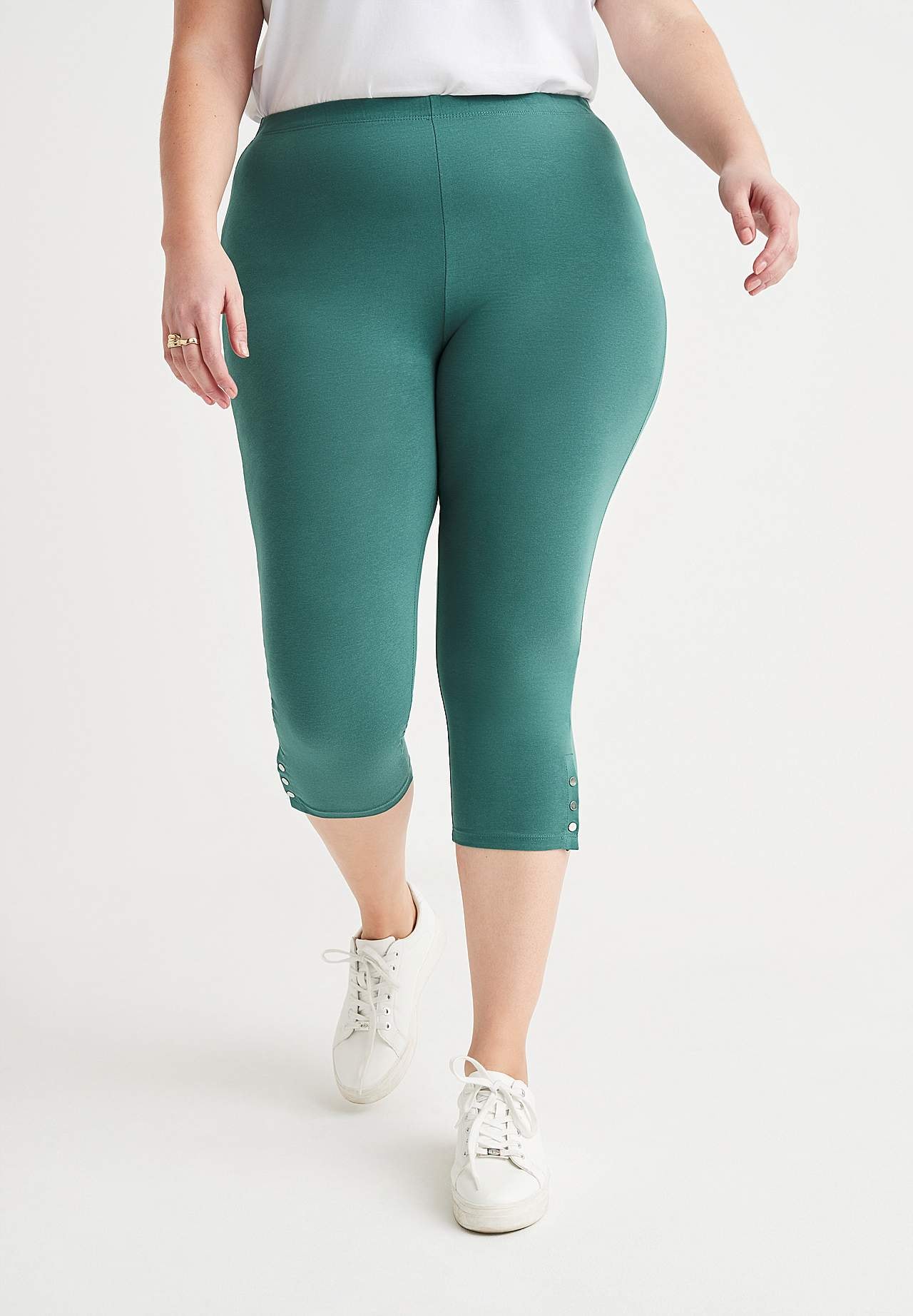 Caprileggingsit kivoilla nappiyksityiskohdilla Milly 2 kpl/pakkaus