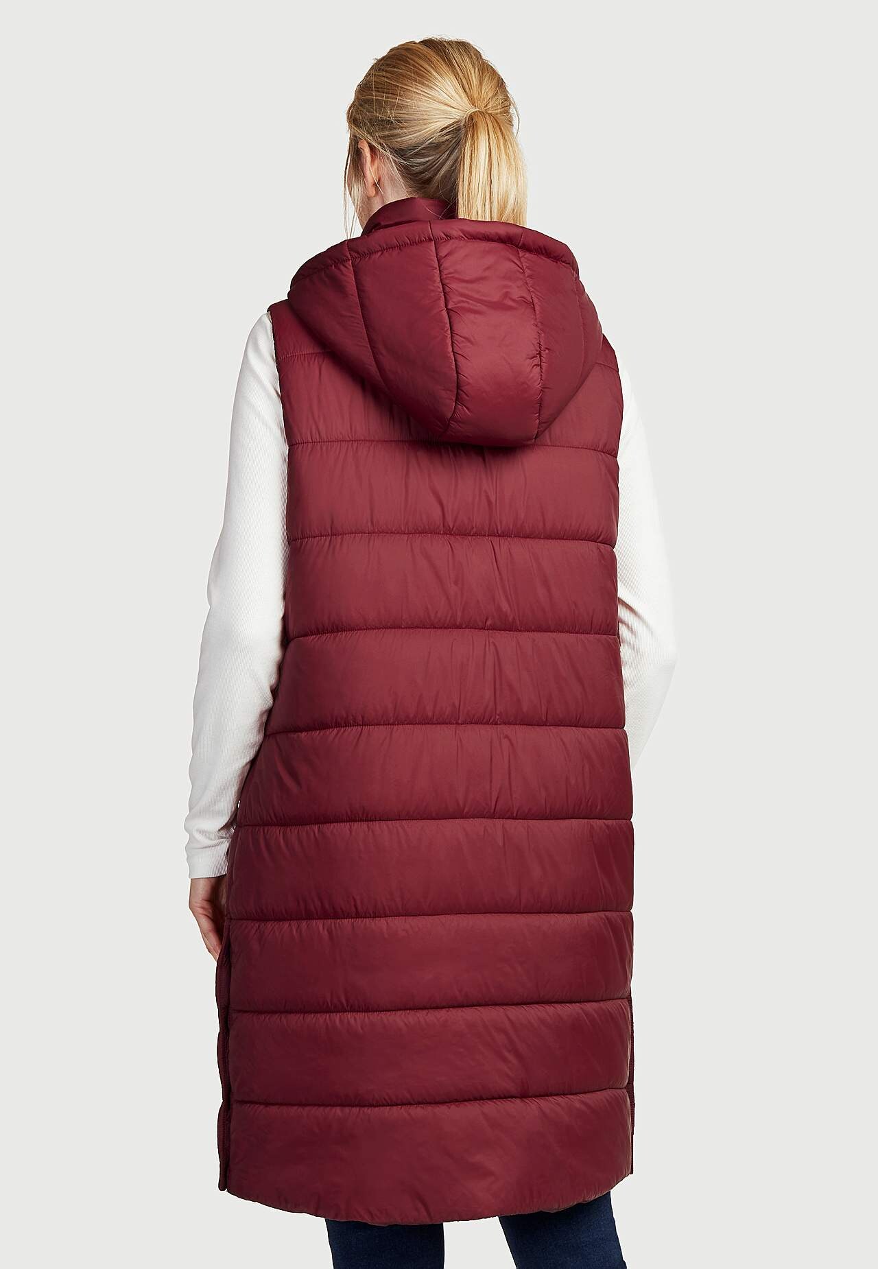 Topattu, pitkä liivi