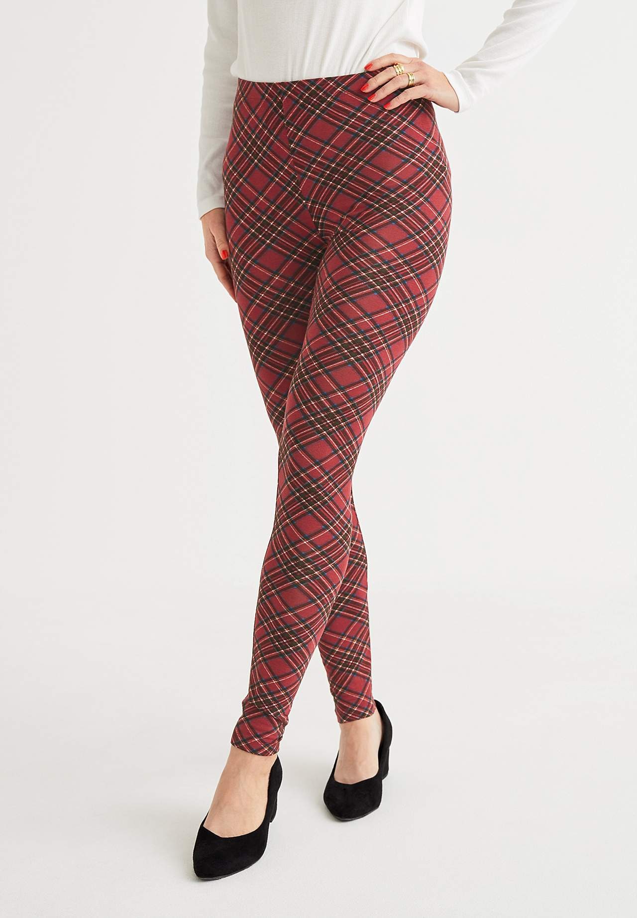 Ruudullinen legginsi