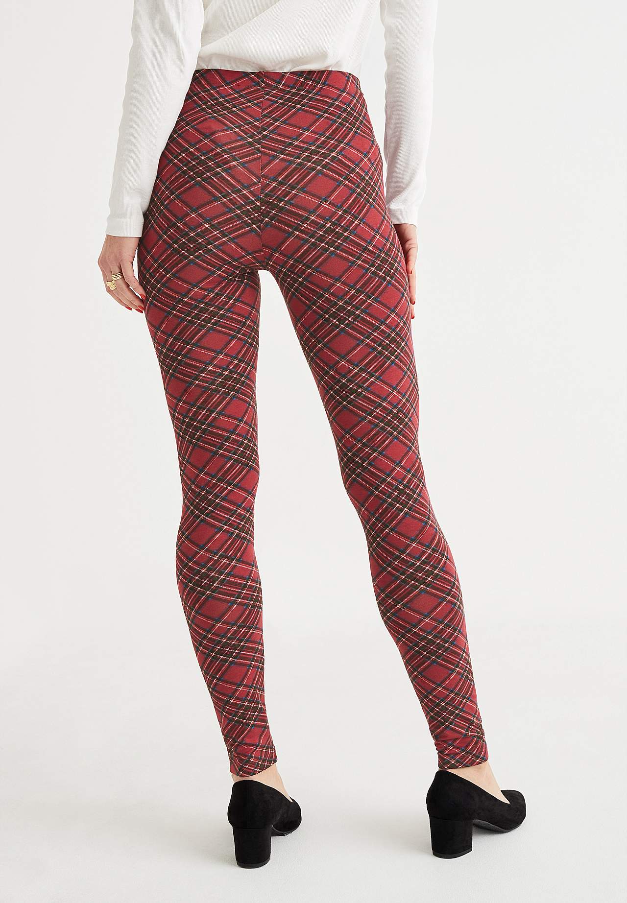 Ruudullinen legginsi