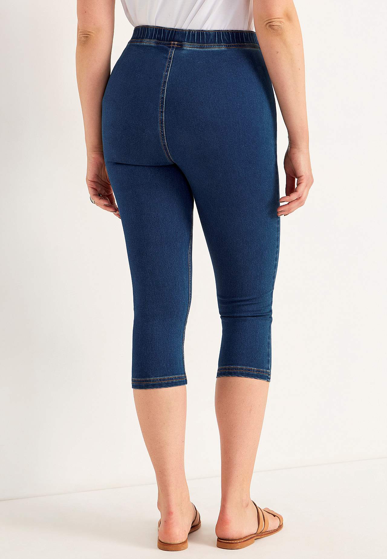 Caprileggingsit denimistä Olga