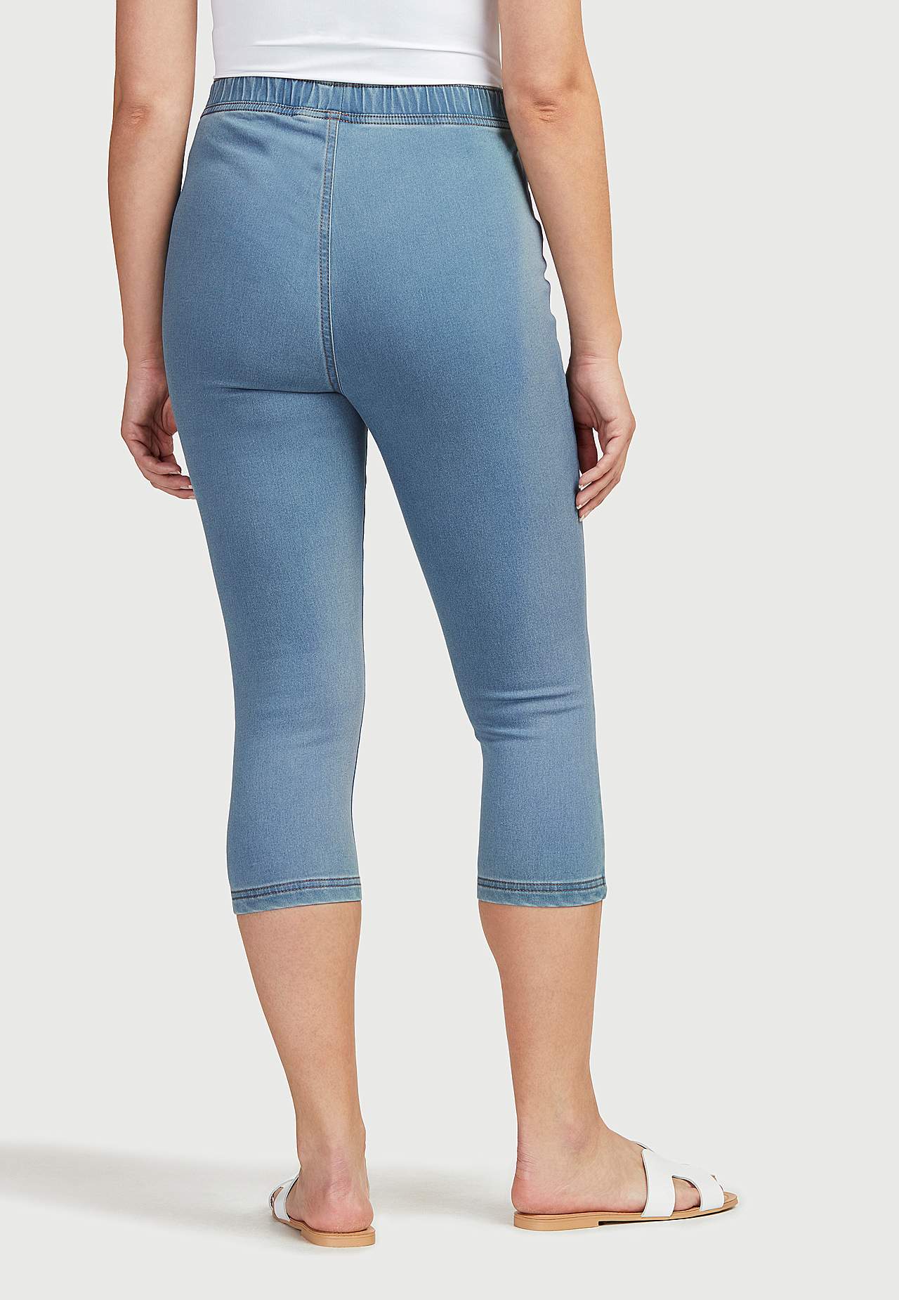 Caprileggingsit denimistä Olga