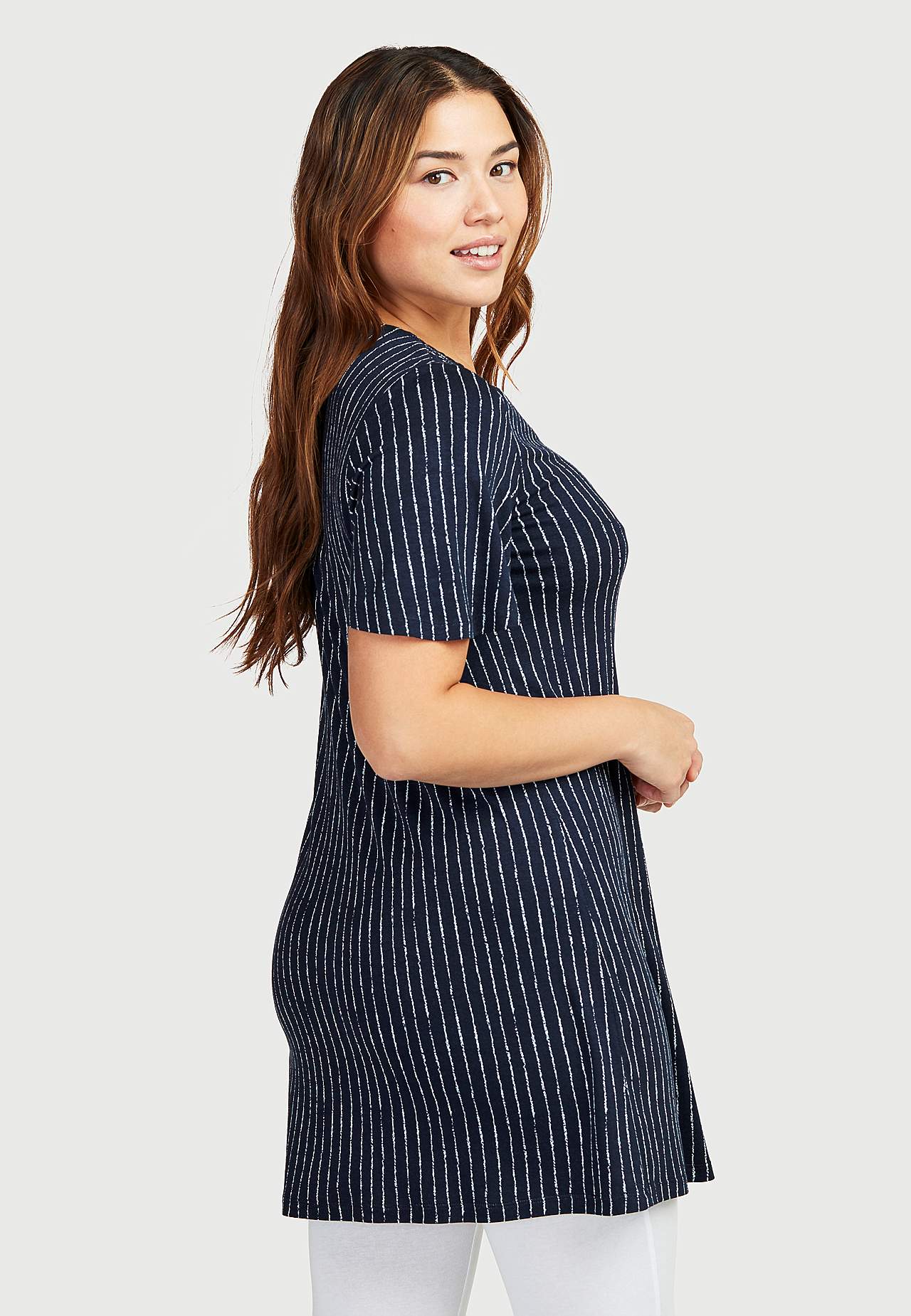 Kuviollinen trikootunika Matilda