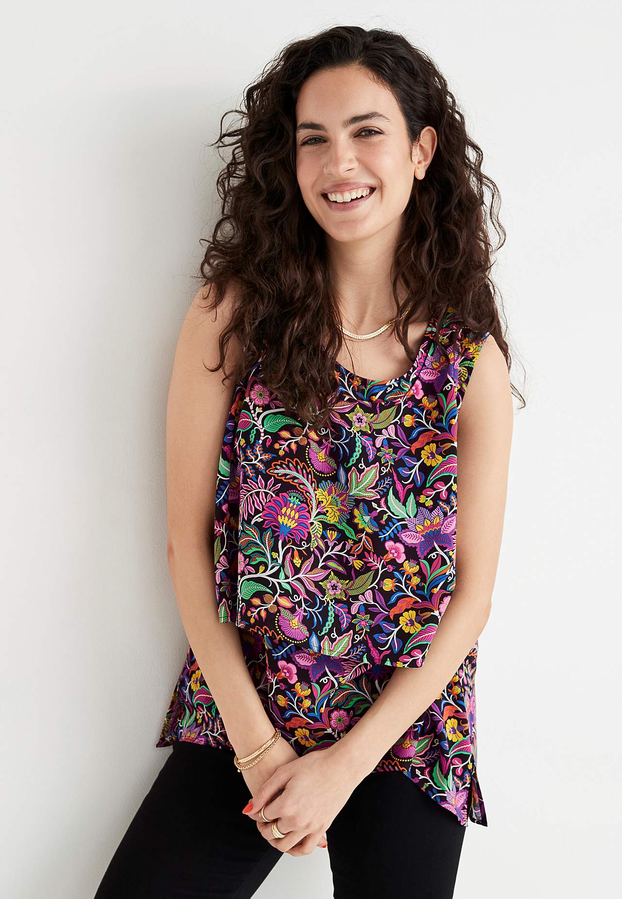 Kuviollinen, 2-in-1 pusero