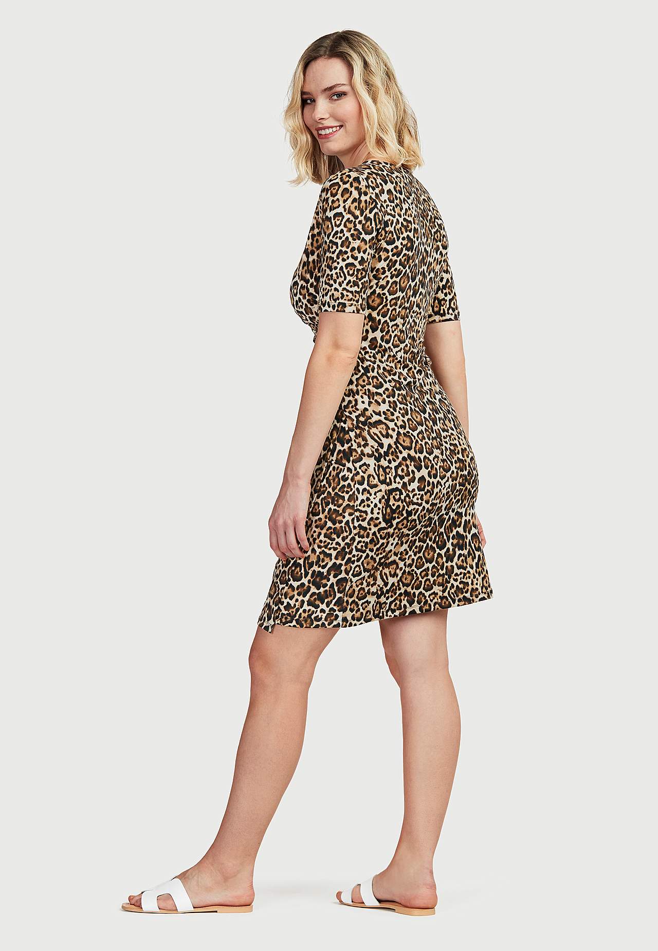 Kuviollinen kietaisumekko Polly