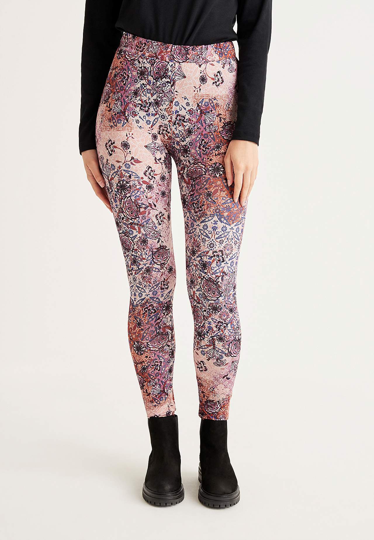 Kuviolliset leggingsit Jasminette