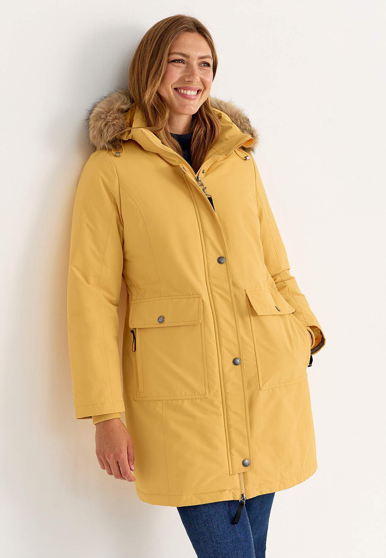 Vuorattu parka