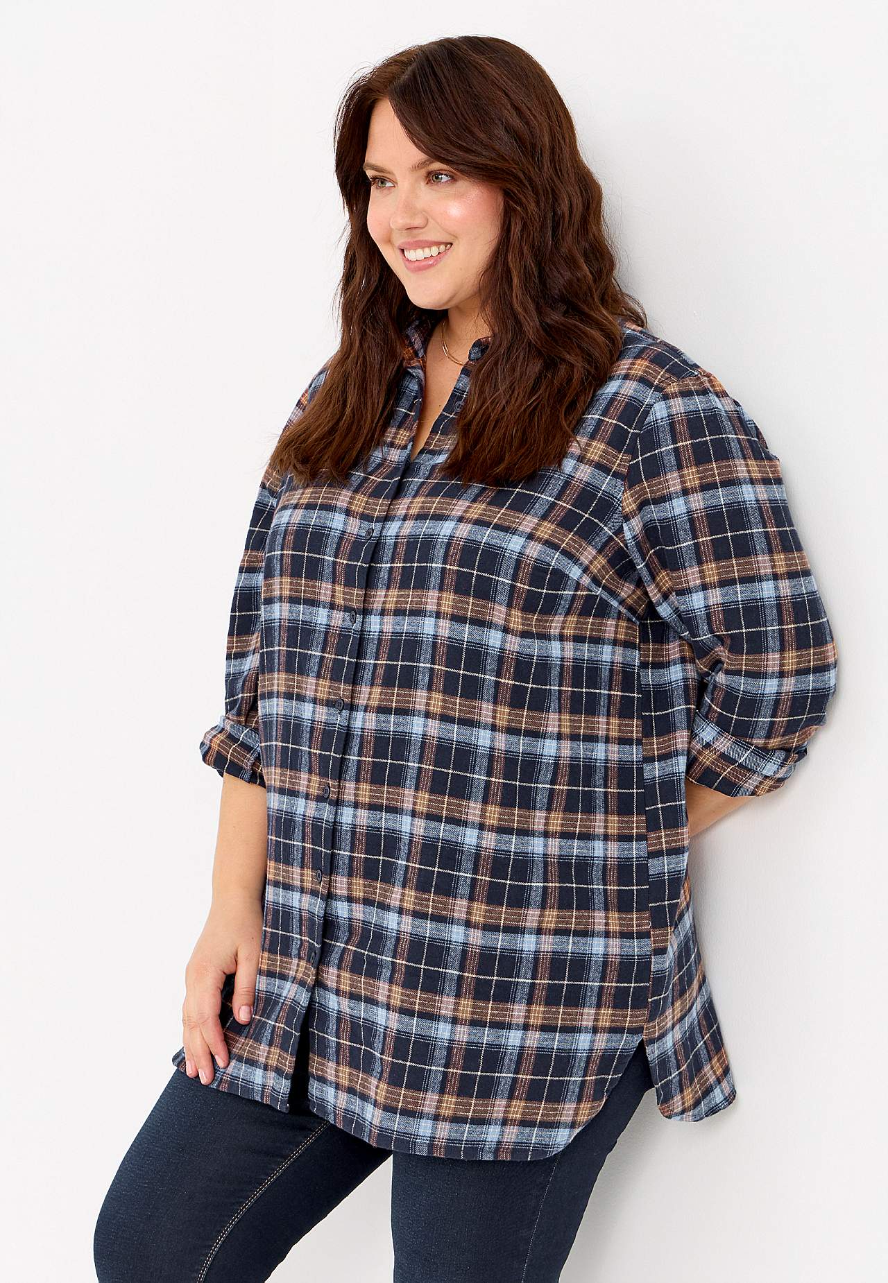 Pitkä paita flanellista