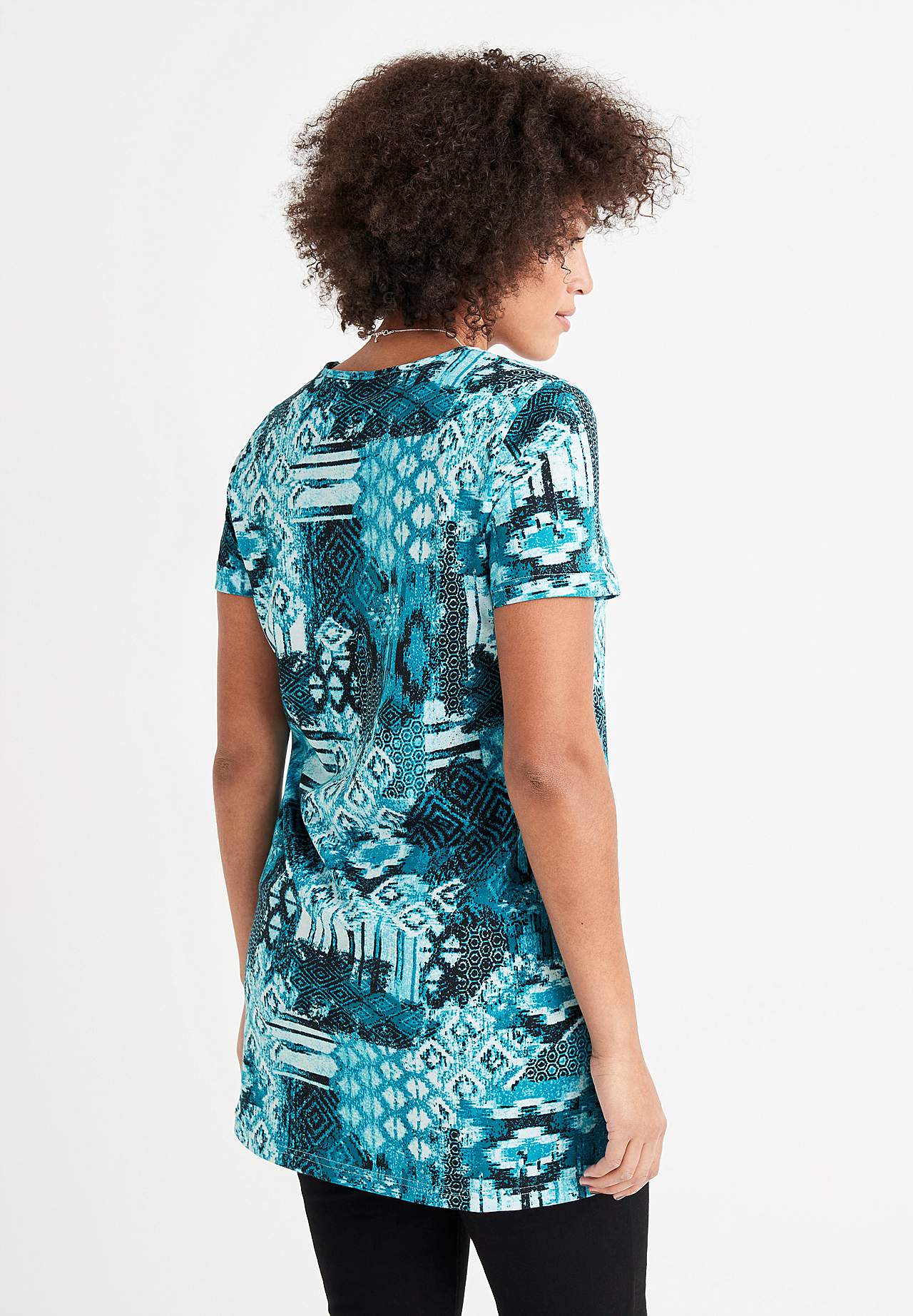 Lyhythihainen trikootunika 2 kpl/pakkaus