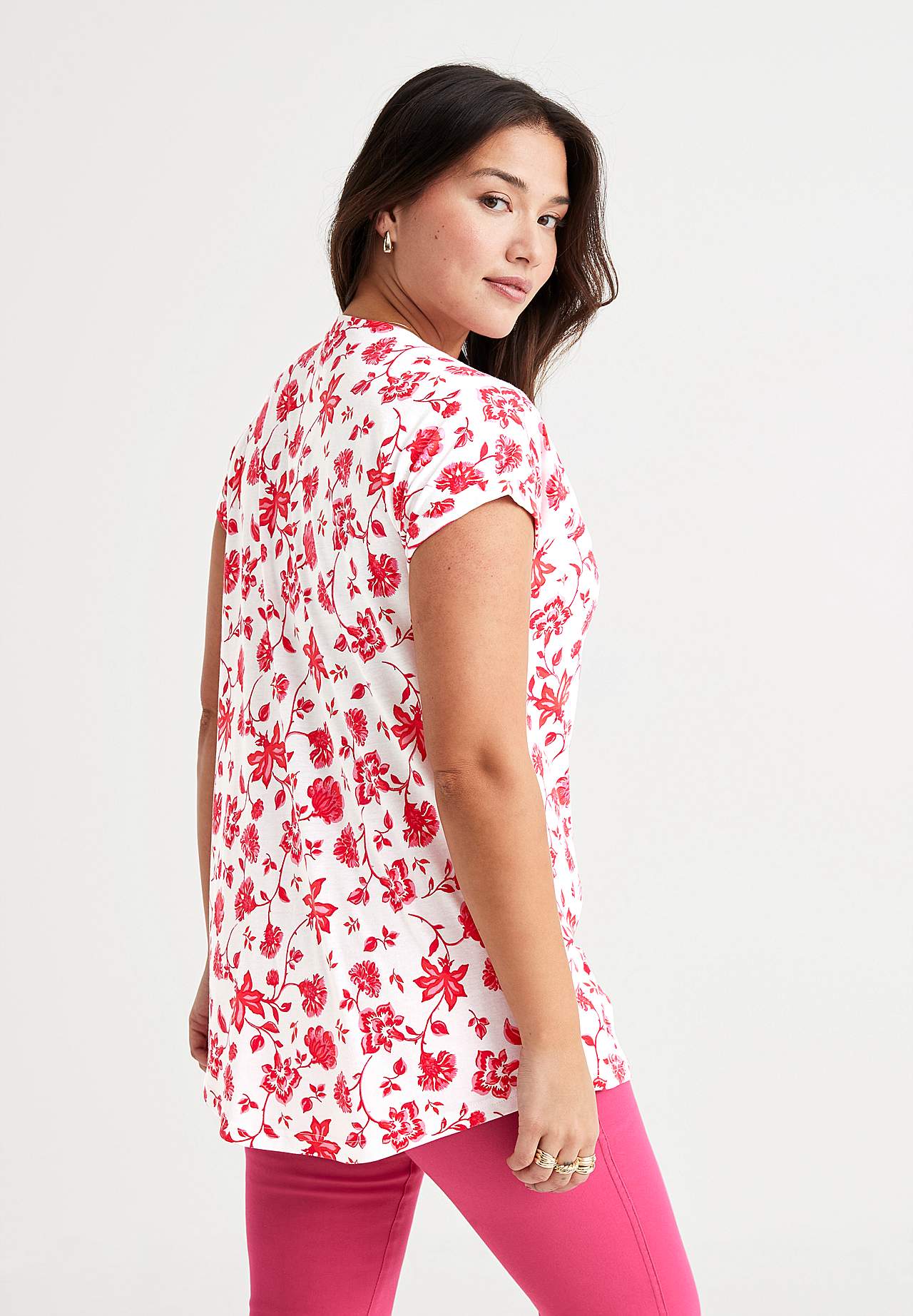 Lyhythihainen trikootunika