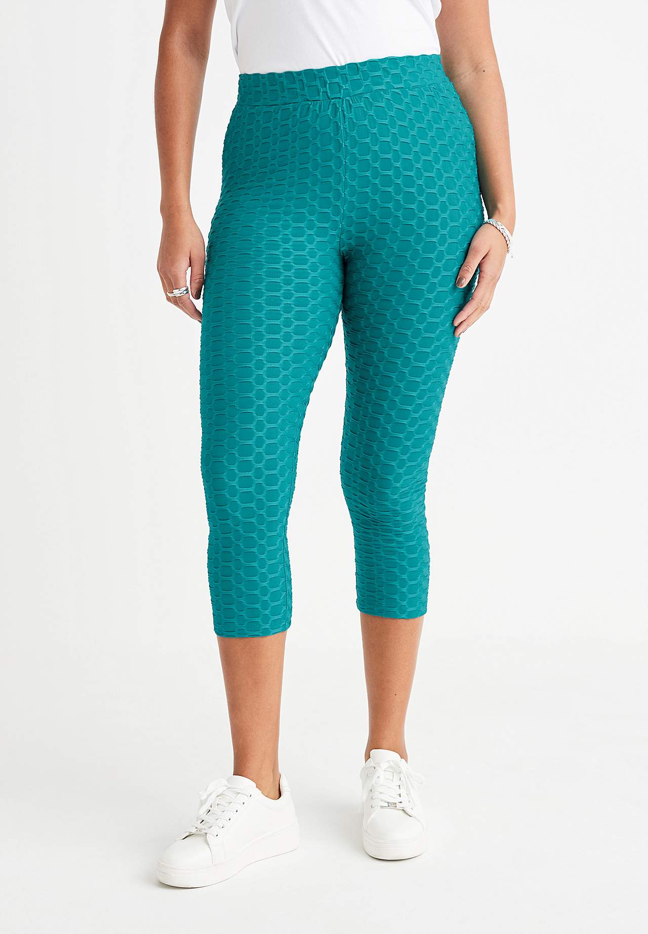 Caprileggingsit rakennekuviolla